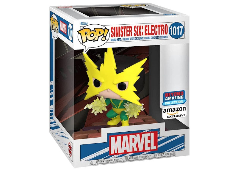 Wallpaper #1qVvOJMBVBiSkHCapo06392 Funko Pop Deluxe Marvel Sinister Six Electro Beyond Amazing