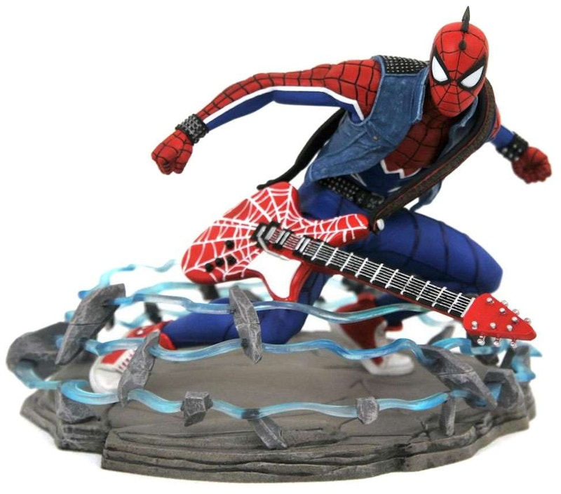 Wallpaper #bWfV9JIBSpphPi3-KHy411 Diamond Select Toys Marvel Gallery Spider Man Spider Punk Gamestop