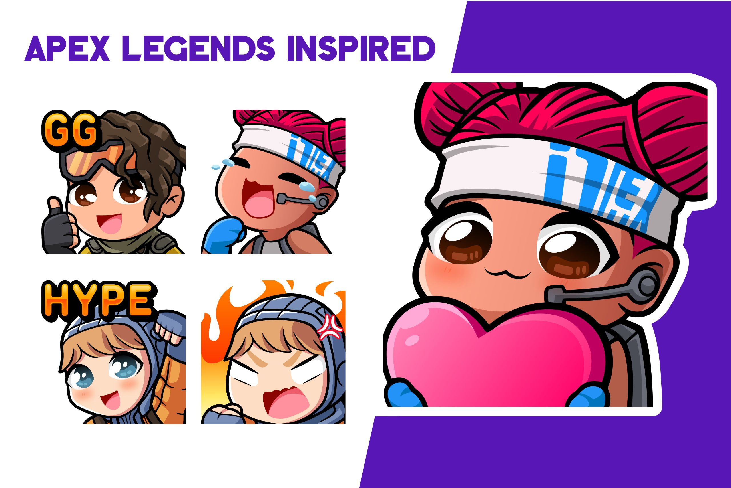 Wallpaper #yuouVZMBlwTYPL18VQz8146 Apex Legends Inspired Emote Pack Emotes Store