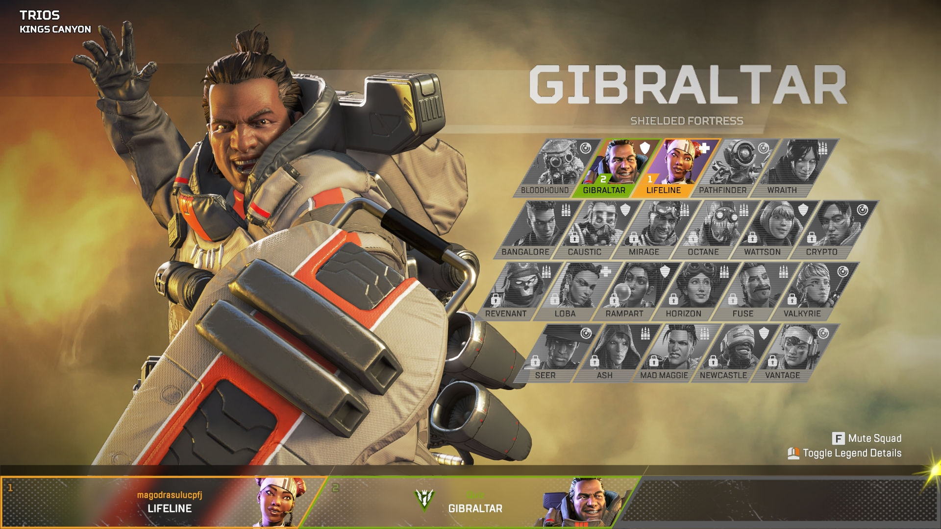 Wallpaper #63c0c How to Play Gibraltar Apex Legends Character Guide Allgamers