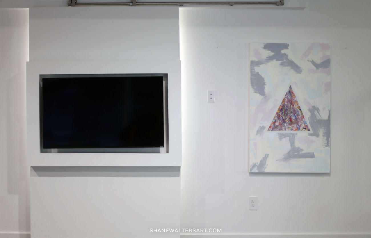 Wallpaper #6mcM8ZIBSpphPi3-jmn8256 Modern Triangle Painting 2015 3 13 Shane Walters
