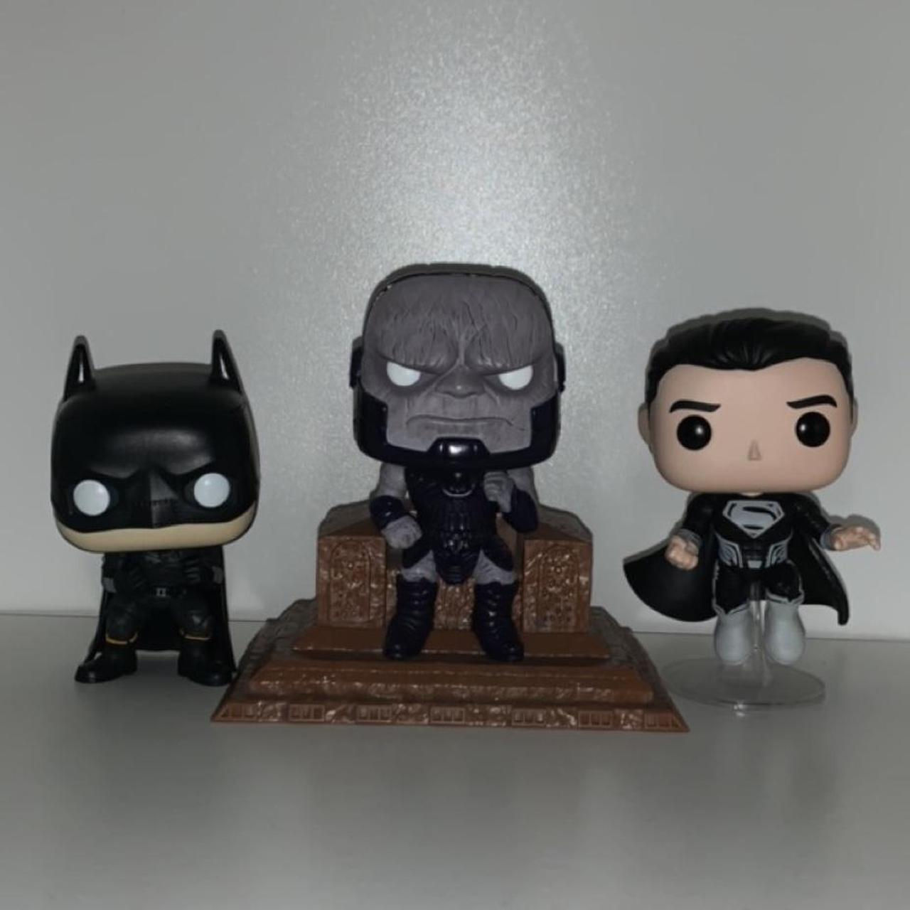 Wallpaper #vB0hLpMBlOZrFDOkktJf302 DC Superman Batman and Darkseid Funko Pop Vinyl Depop