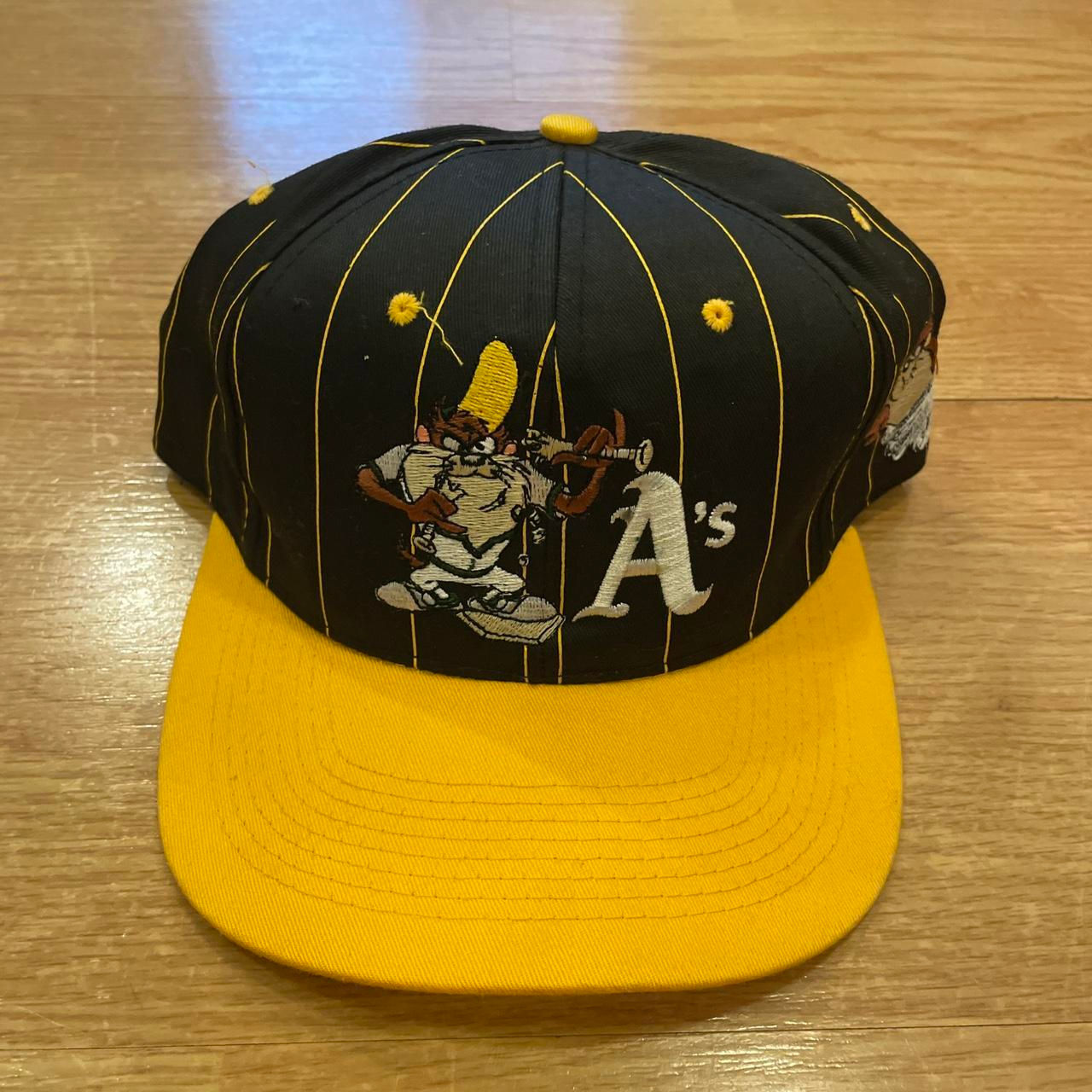 Wallpaper #0HdlJpMB-pgBXx60vKEN71 Warner Bros Black and Yellow Hat Depop