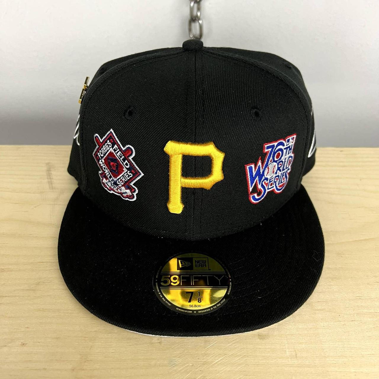 Wallpaper #0HdlJpMB-pgBXx60vKEN74 New Era Mens Black and Yellow Hat Depop