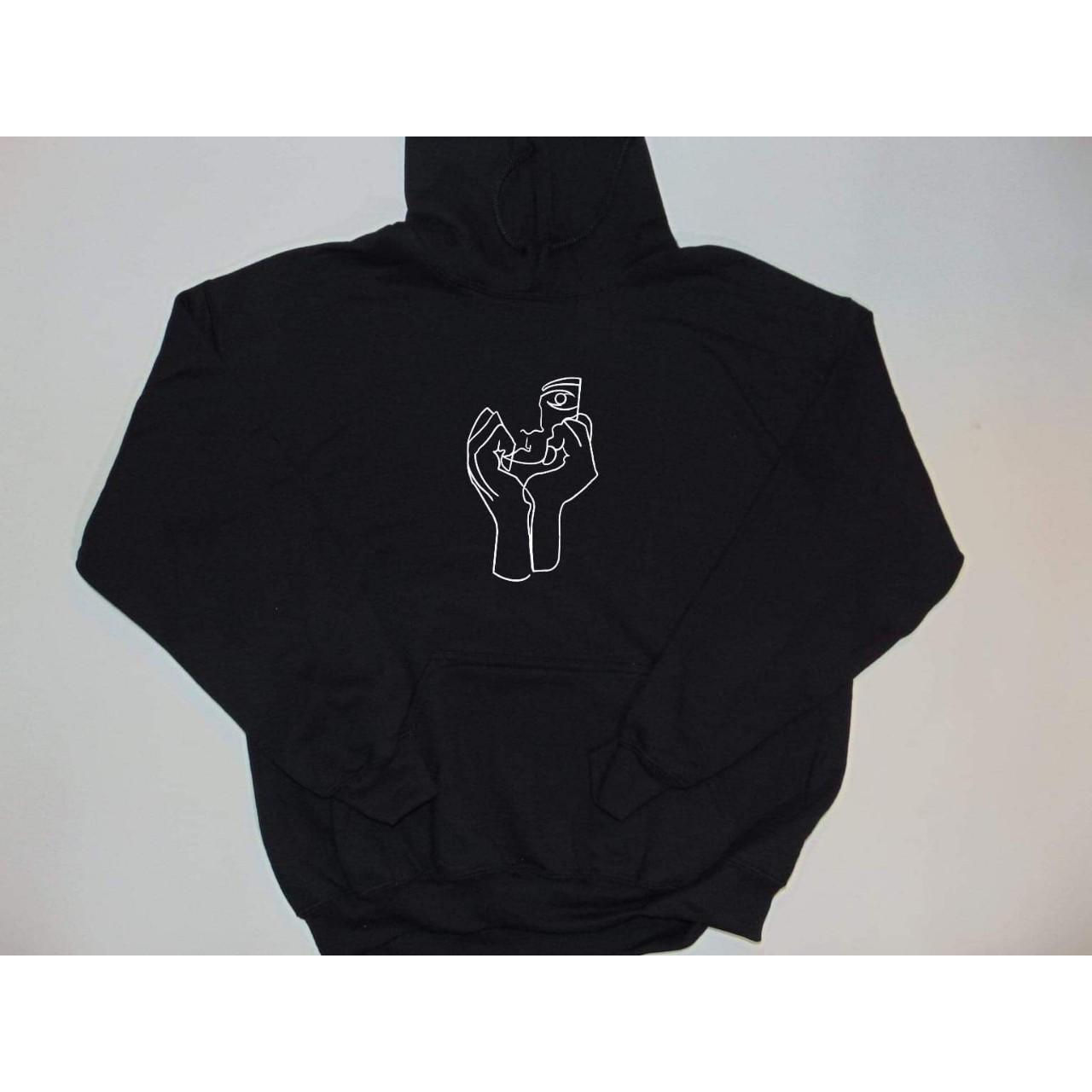 Wallpaper #NL0NpJcBxtB1RJ-K4LkL130 Stand Out with This Abstract Style Art Hoodie Depop