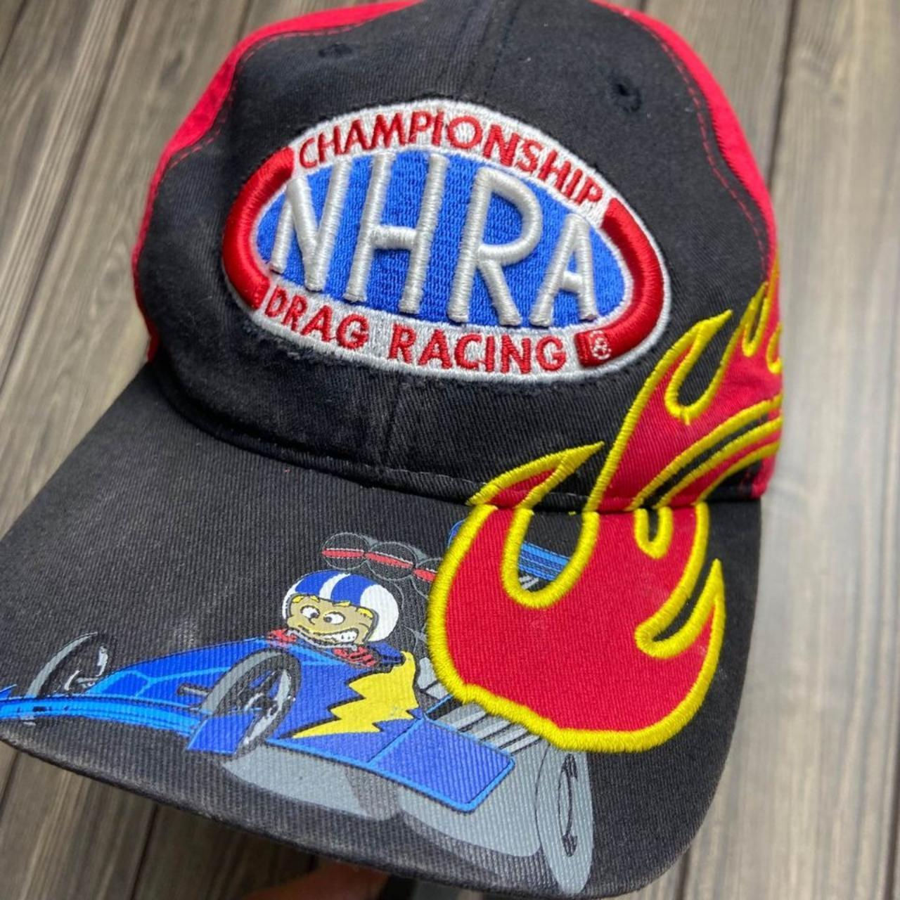 Wallpaper #PmfbDpMBSpphPi3-3OwJ145 Vintage Toddler Racing Hat with Flames and Little Depop