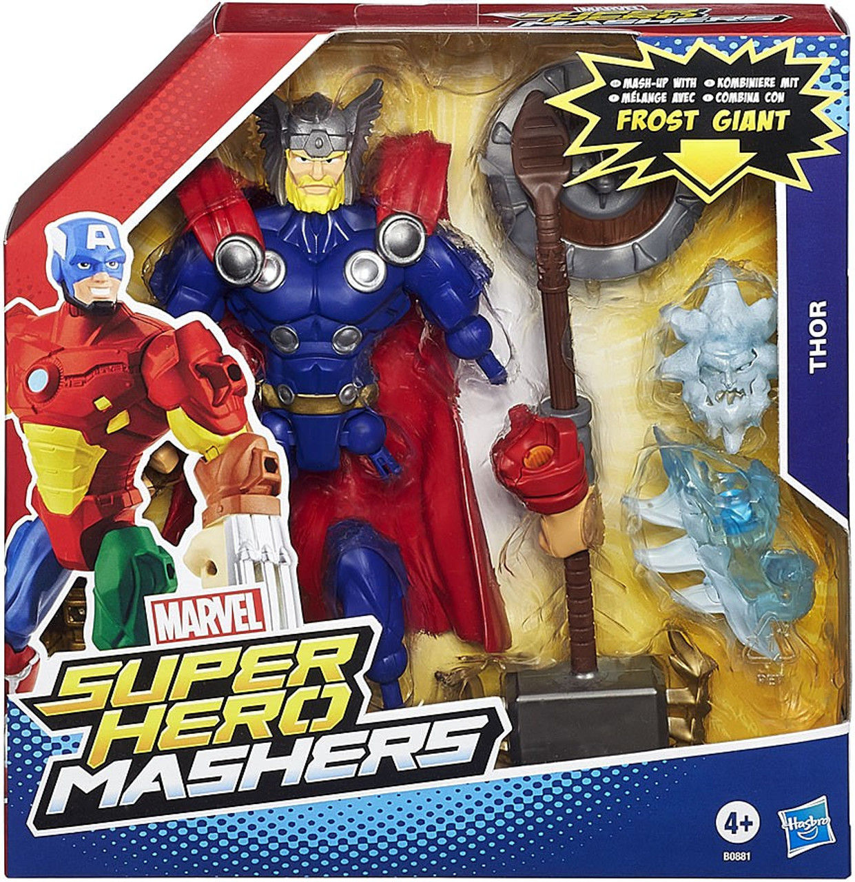 Wallpaper #Ce9iS5MBMN-XEVvVZDuM179 Marvel Super Hero Mashers Battle Upgrade Thor Action Figure Frost Giant