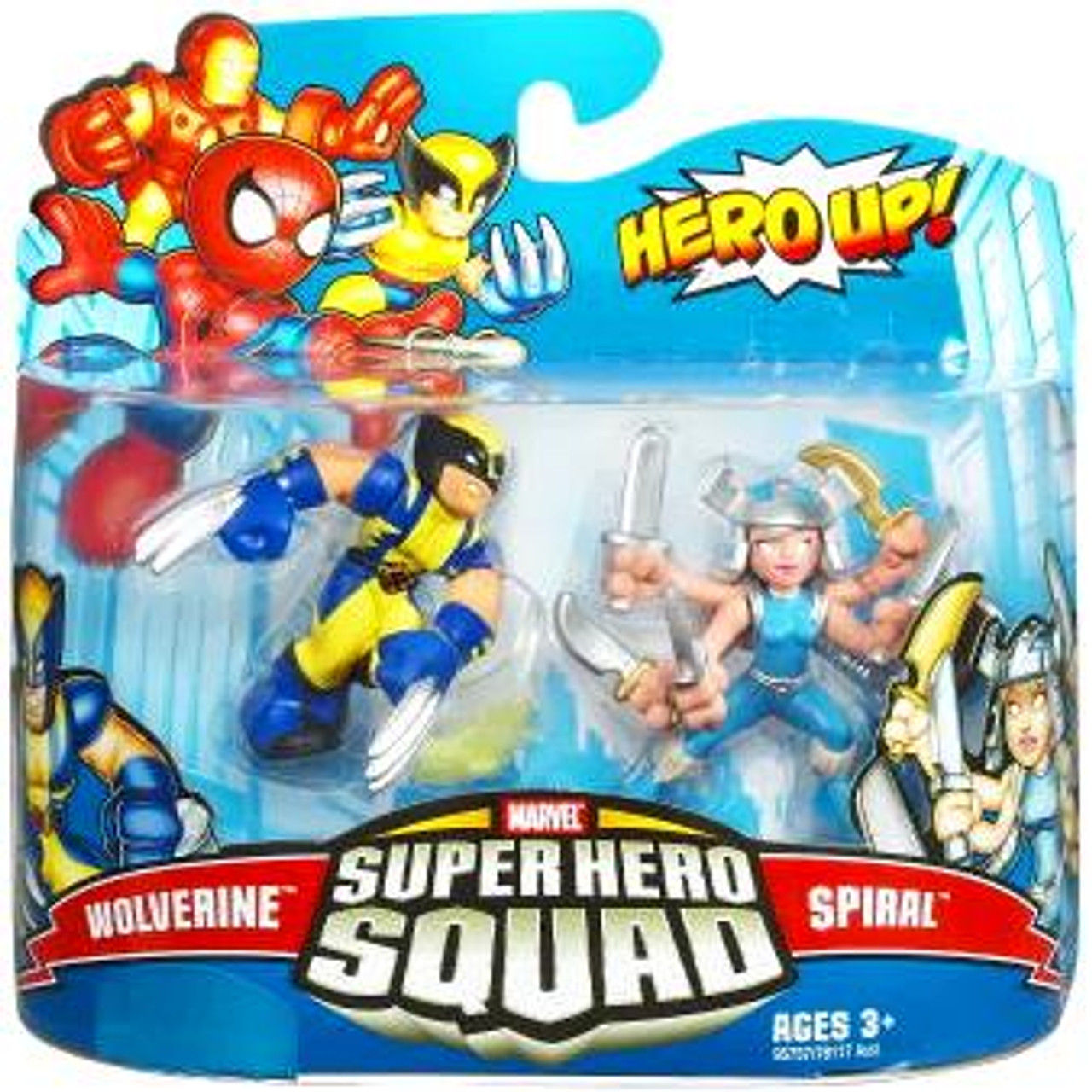 Wallpaper #Ce9iS5MBMN-XEVvVZDuM5 Marvel Super Hero Squad Series 16 Wolverine Spiral 3 Action Figure 2