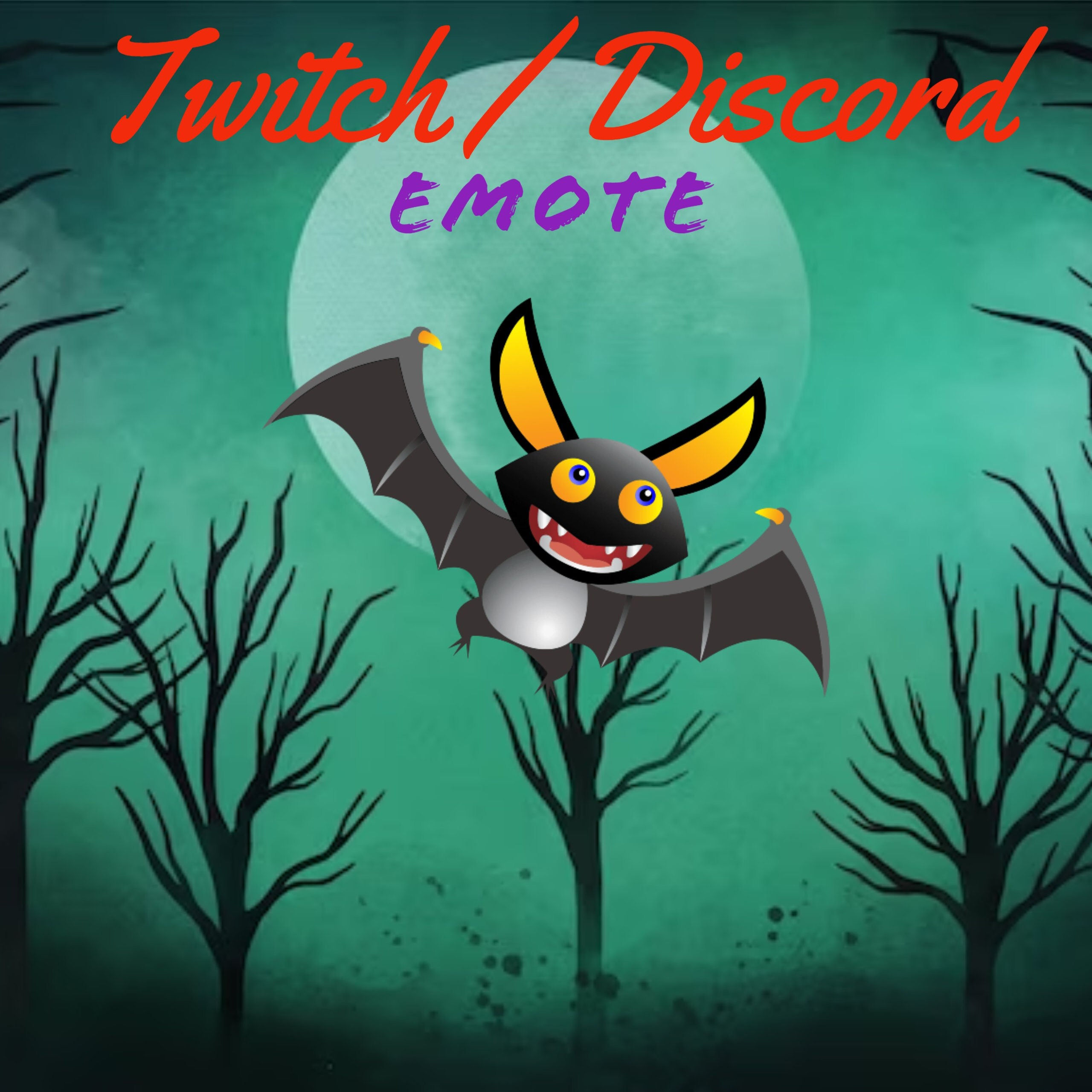 Wallpaper #80b81 Halloween Moon Bats Clipart Halloween Clipart Bats Etsy