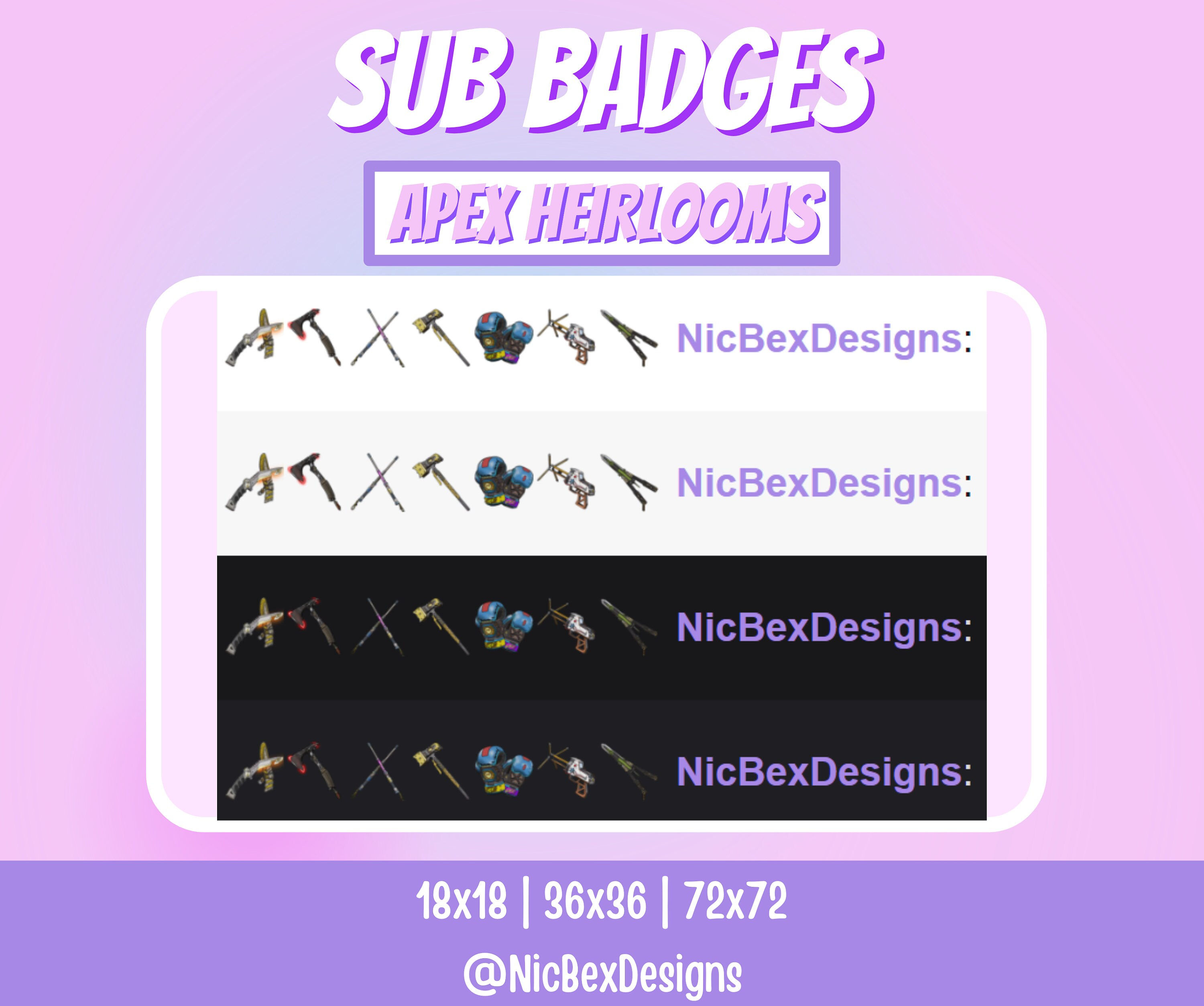Wallpaper #YploP5MBUcASHT6n28yD258 Apex Legends Twitch Sub Badges Emotes Bit Badges Youtube Twitch