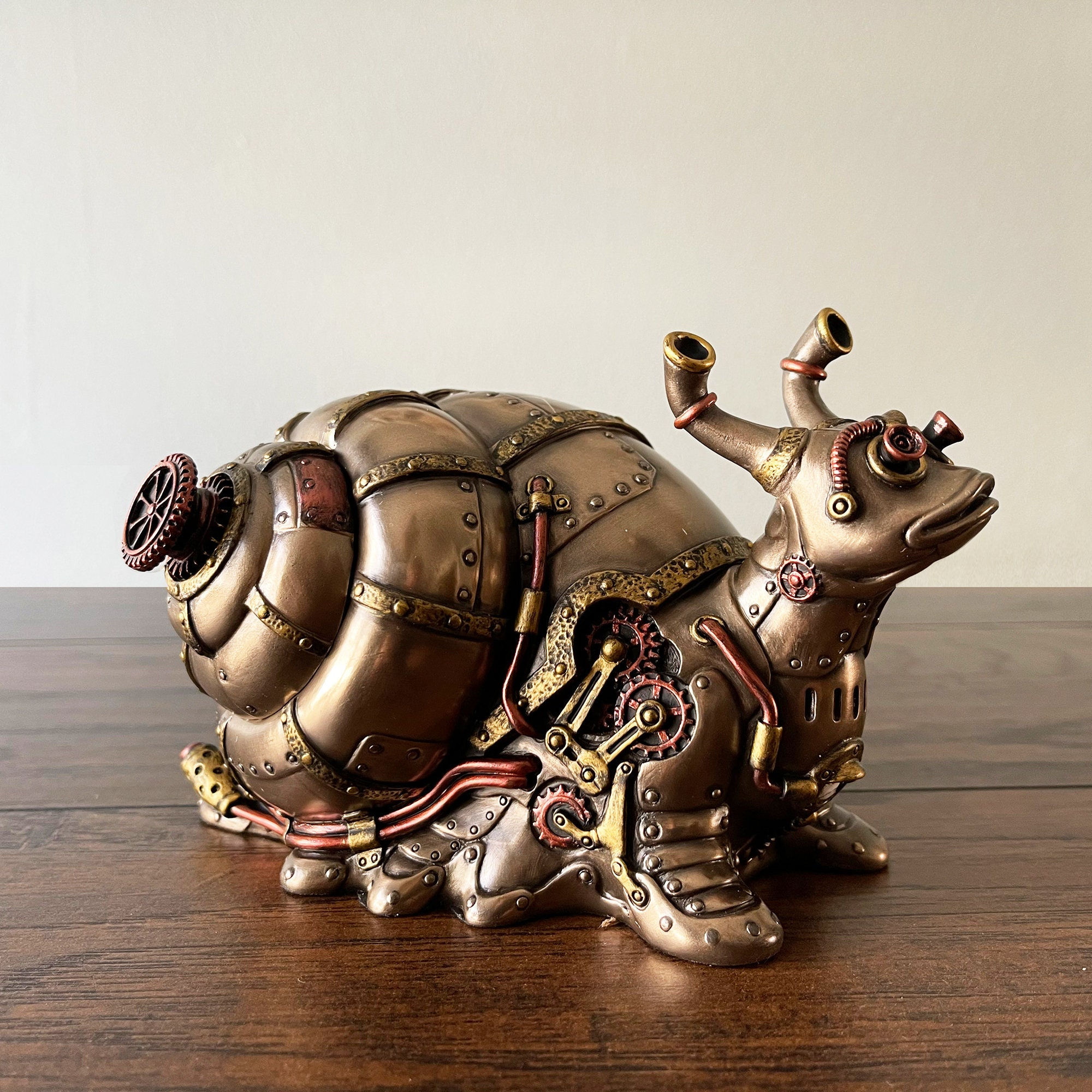 Wallpaper #7DE0NZMB5zzyi_yYk1WD9 Steampunk Giant Land Snail with Trinket Box Etsy Canada