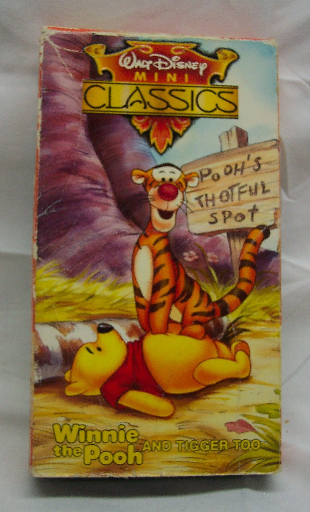 Wallpaper #v7hw2pIBJvJKYCmEjfFq395 Vintage Walt Disney Mini Classics Winnie the Pooh and Tigger Too Vhs