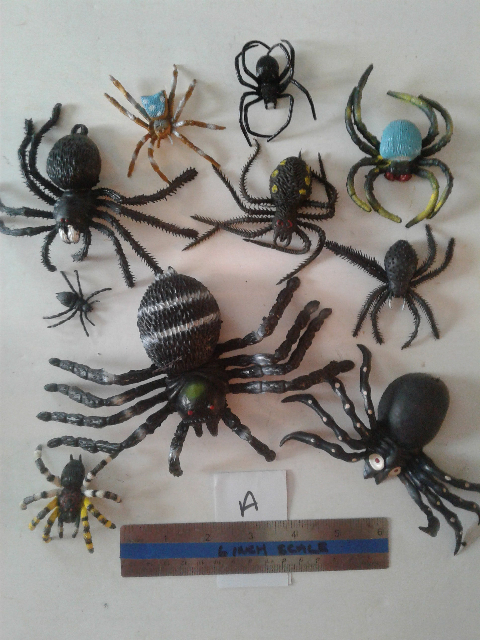 Wallpaper #HfQqOpMBKFX8bn3rhHgw17 Rubber Toy Spiders 10 Different Piecesgroup a Etsy