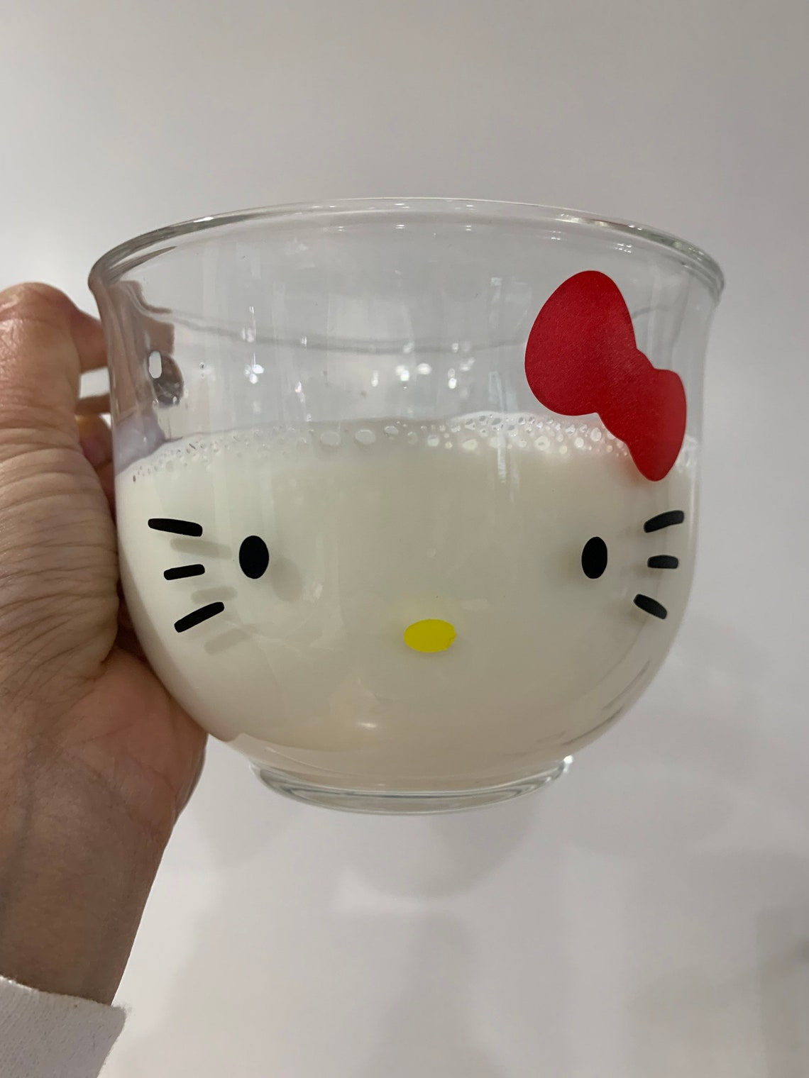 Wallpaper #olgrNJMBzN9vxX34kTtJ301 Personalized Hello Kitty Face Mug Glass Mug Coffee Tea Etsy