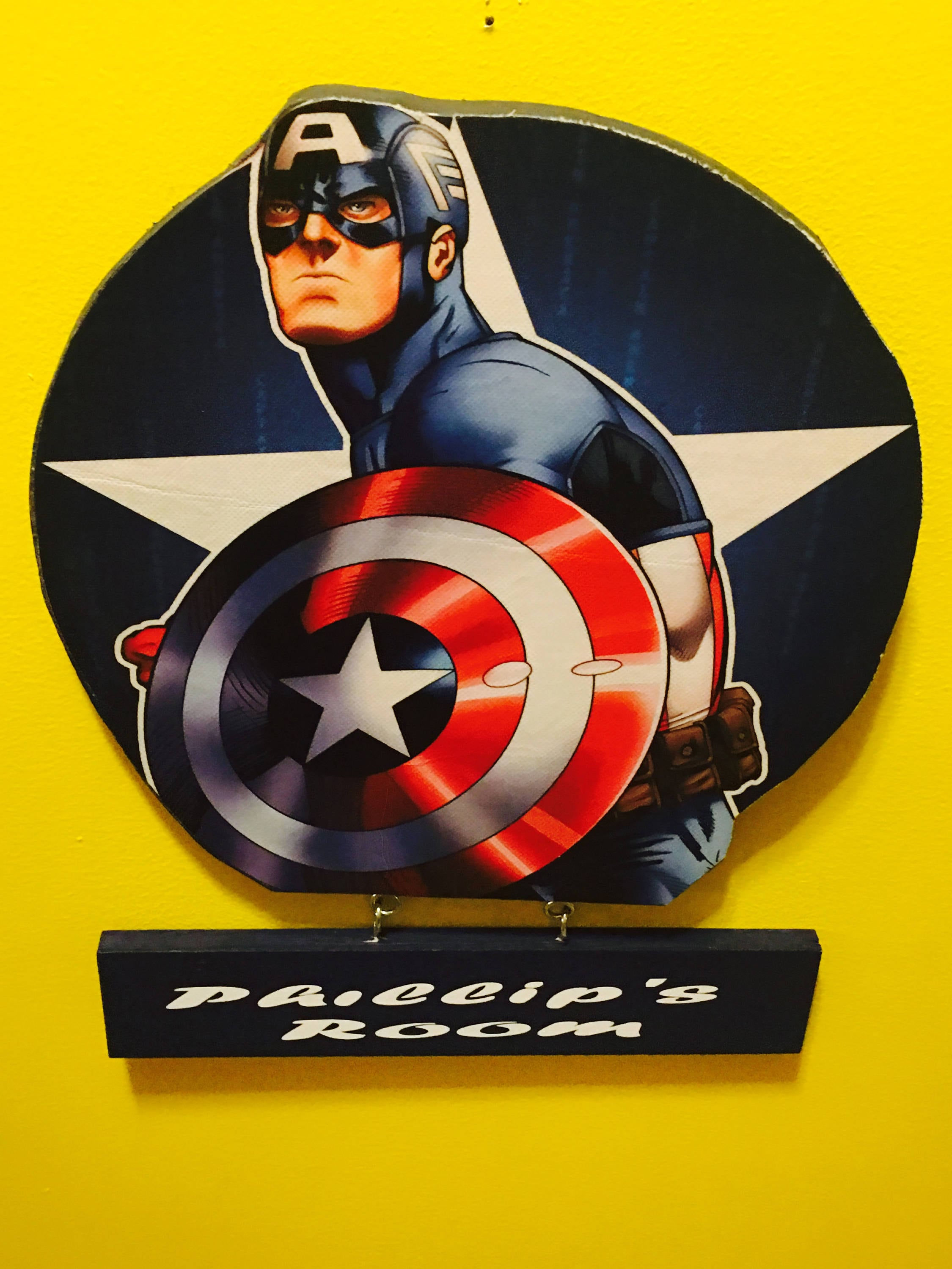 Wallpaper #UBURuY4BmMigT4UnqlUi48 Captain America Sign Captain America Personalized Kids Etsy