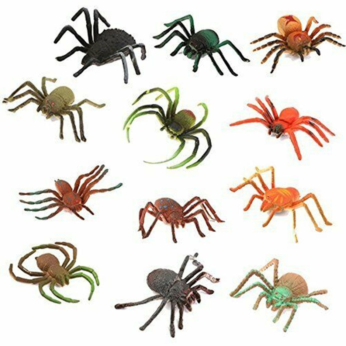 Wallpaper #1fQOOpMBKFX8bn3r-3cr5 New Spider Toysplastic Model Kids Toy Spider Halloween Party Etsy