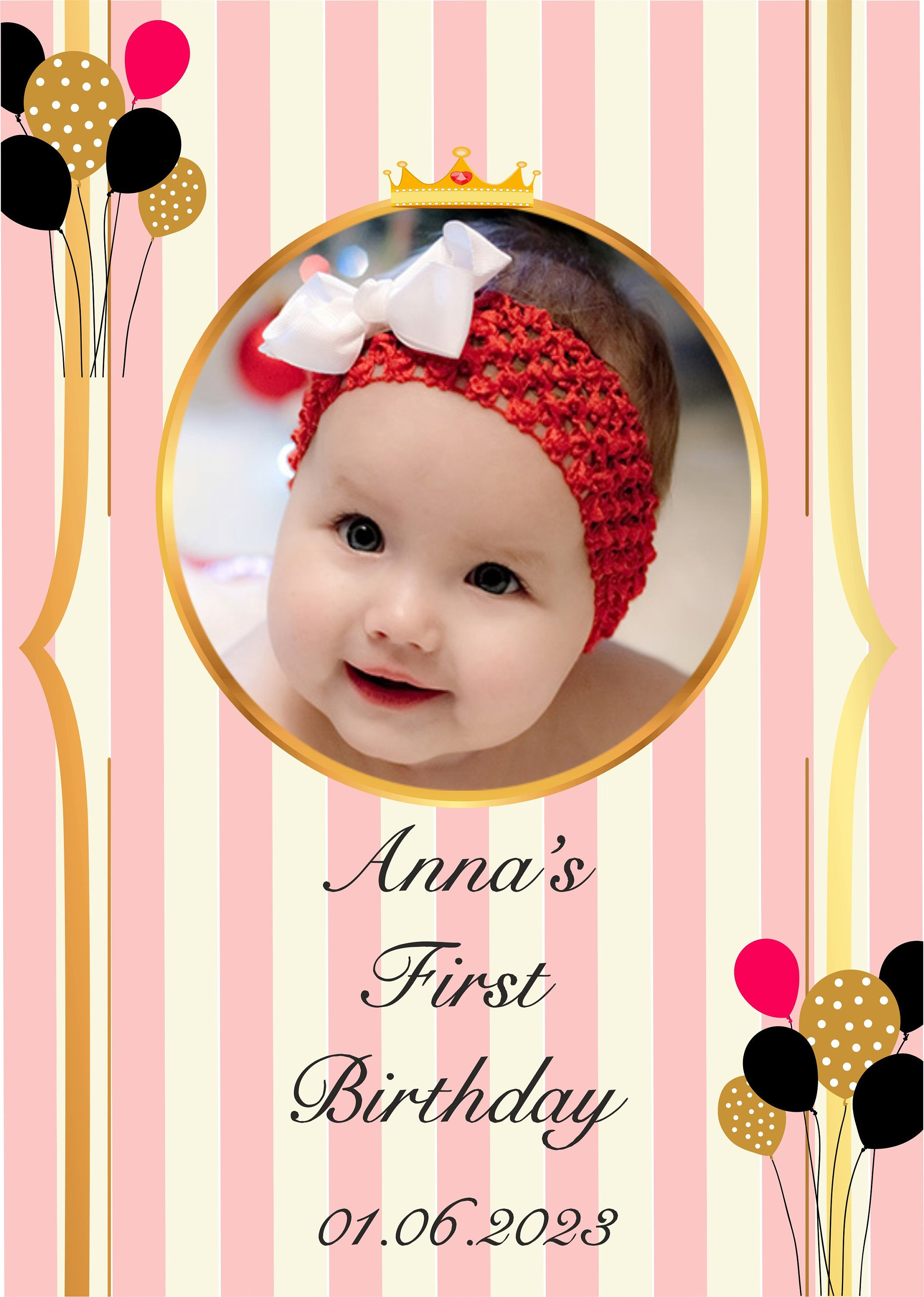 Wallpaper #PDHeNZMB5zzyi_yYylio32 Personalized Birthday Poster with Photo Birthday Banner Etsy