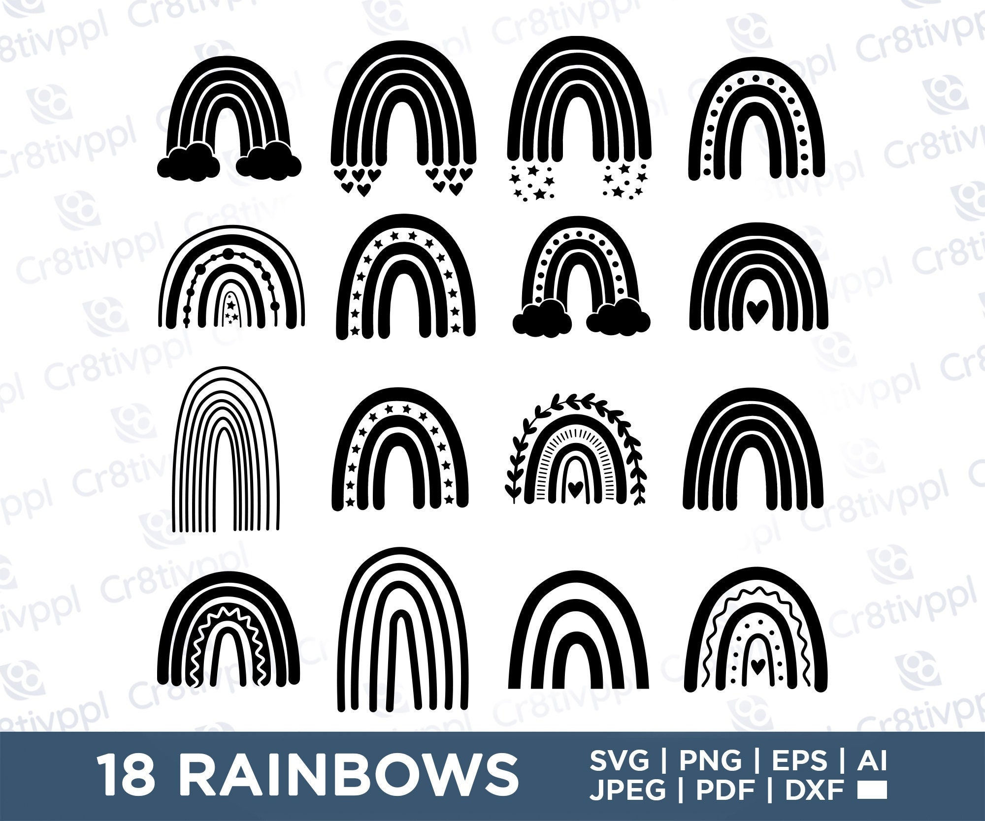 Wallpaper #_2eP9ZIBSpphPi3-1n_c351 Regenbogen Svg Boho Svg Regenbogen Clipart Boho Rainbow Svg Etsyde