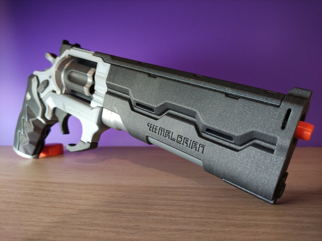 Wallpaper #W4vWcpcBcm9NJah-eHSG11 Malorian Overture Power Revolver 3D Printed Replica for Cosplay