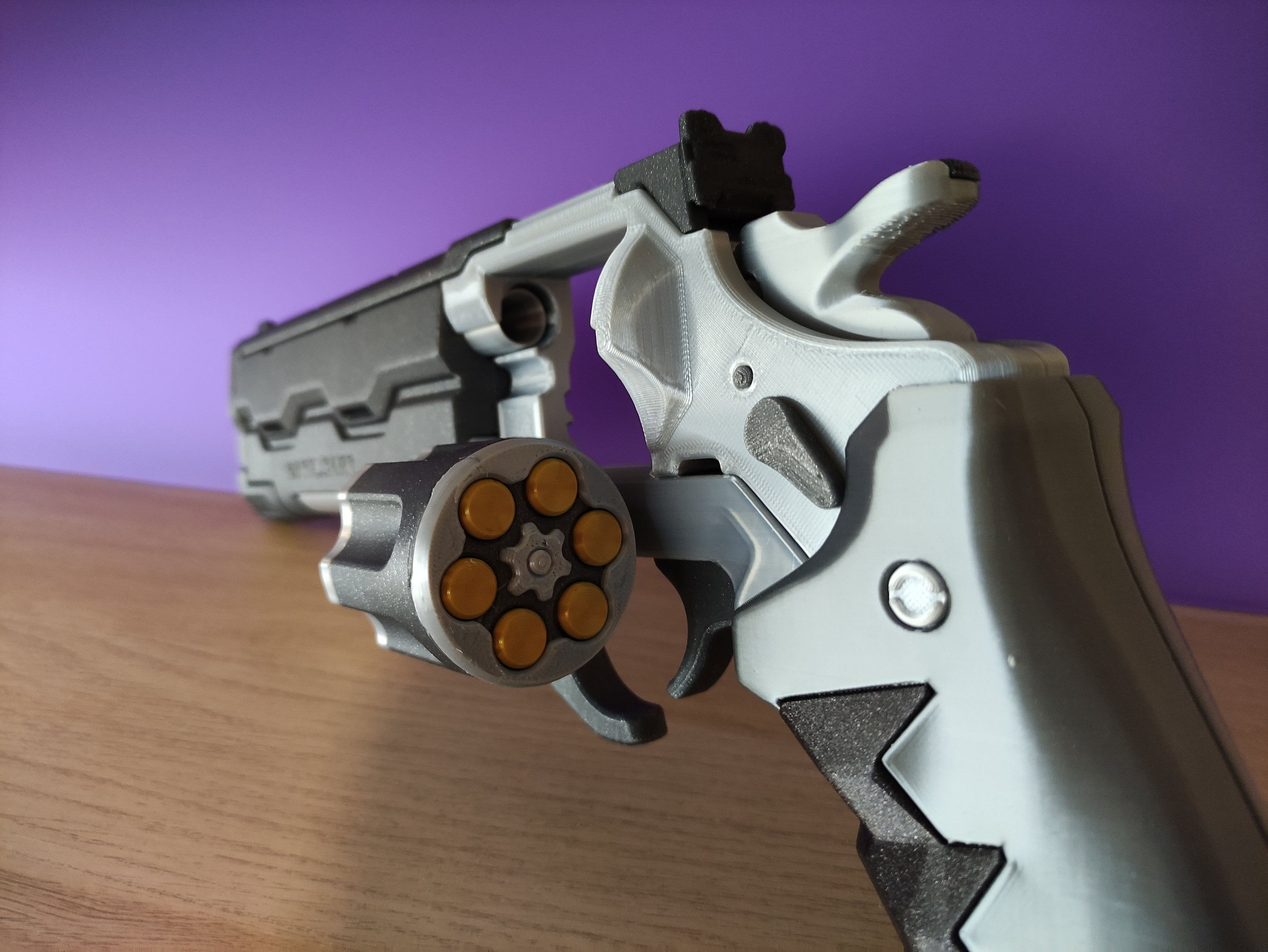 Wallpaper #W4vWcpcBcm9NJah-eHSG161 Malorian Overture Power Revolver 3D Printed Replica for Cosplay