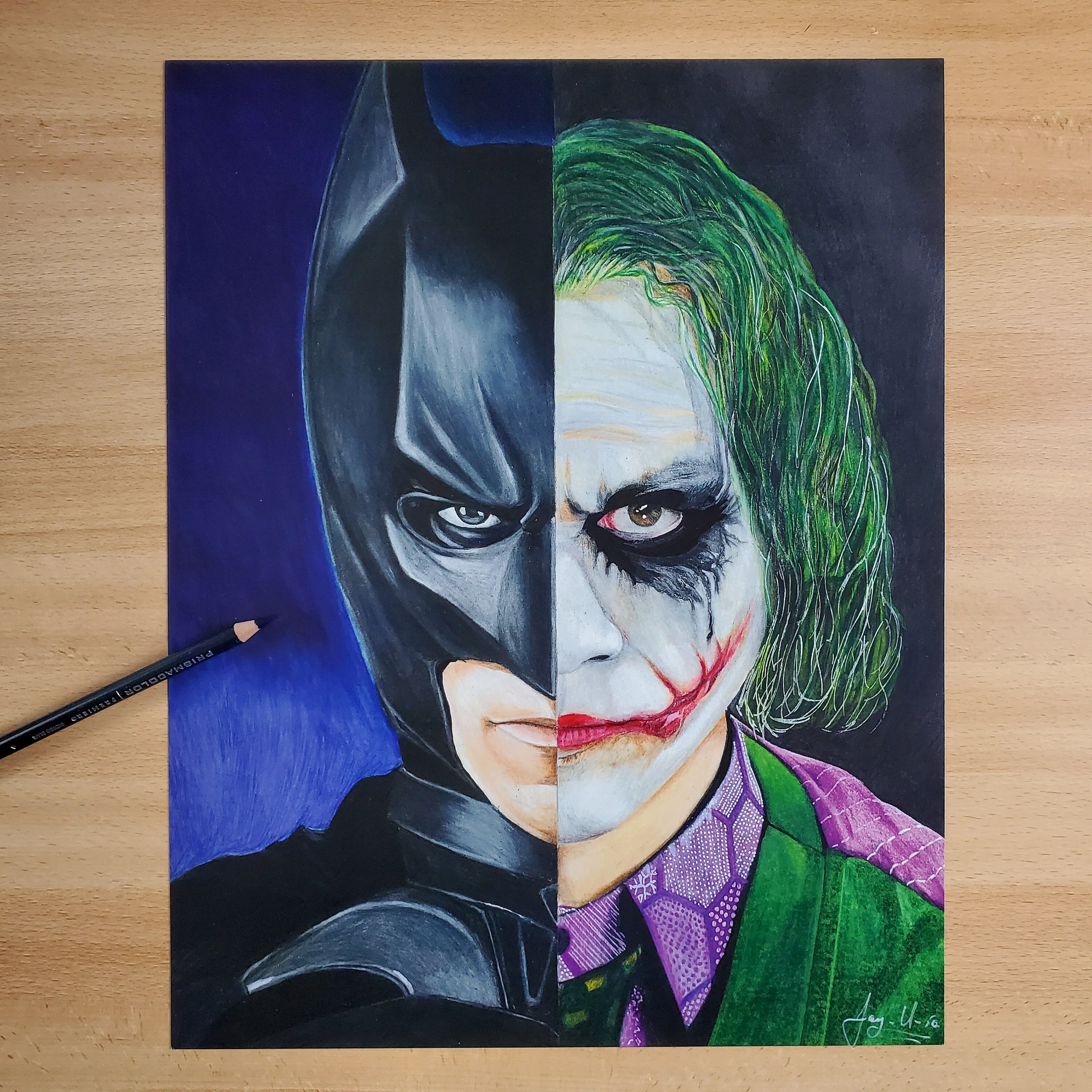 Wallpaper #OBqEUJMB1yWOL4qgwYA765 Batman Joker Pencil Drawings