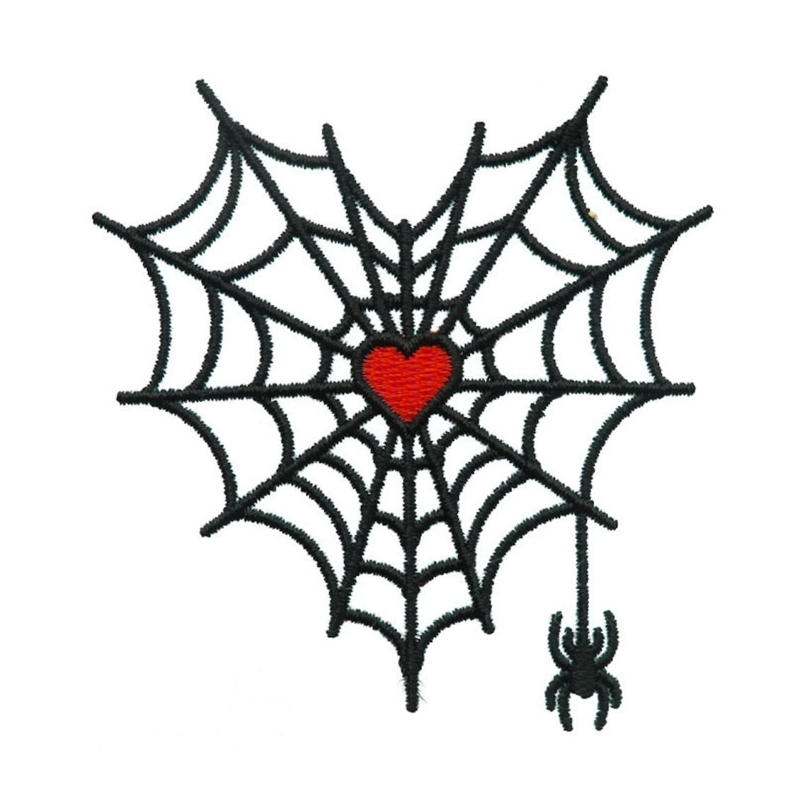 Wallpaper #sQMhZJMBpyOg8YnEWNZf181 Spider Web Heart Embroidery Design Instant Download Pes Dst Etsy
