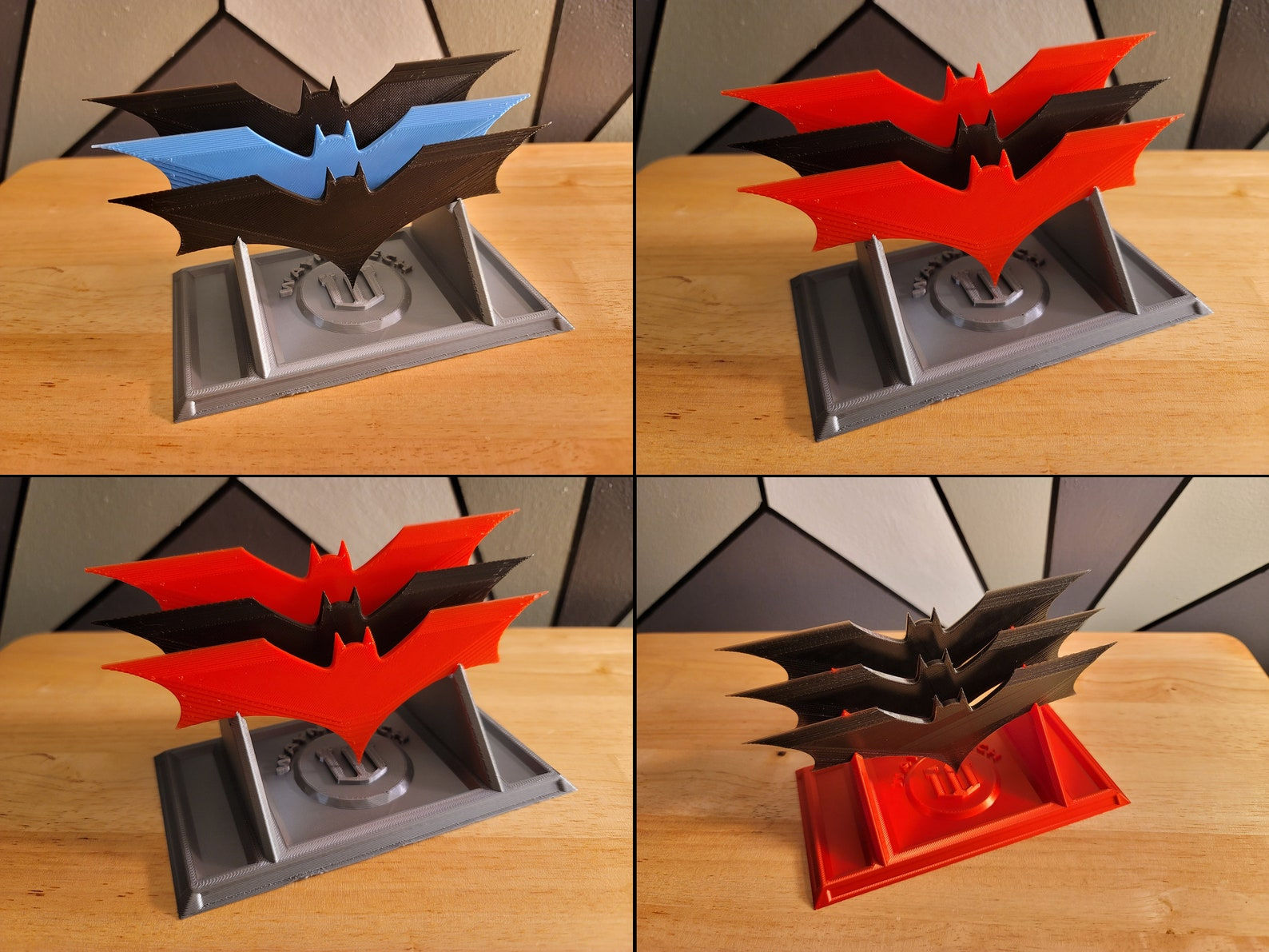 Wallpaper #6We1D5MBSpphPi3-ke9Q179 Batarang Set Mit Wayne Tech Display Stand Batman Arkham Etsy