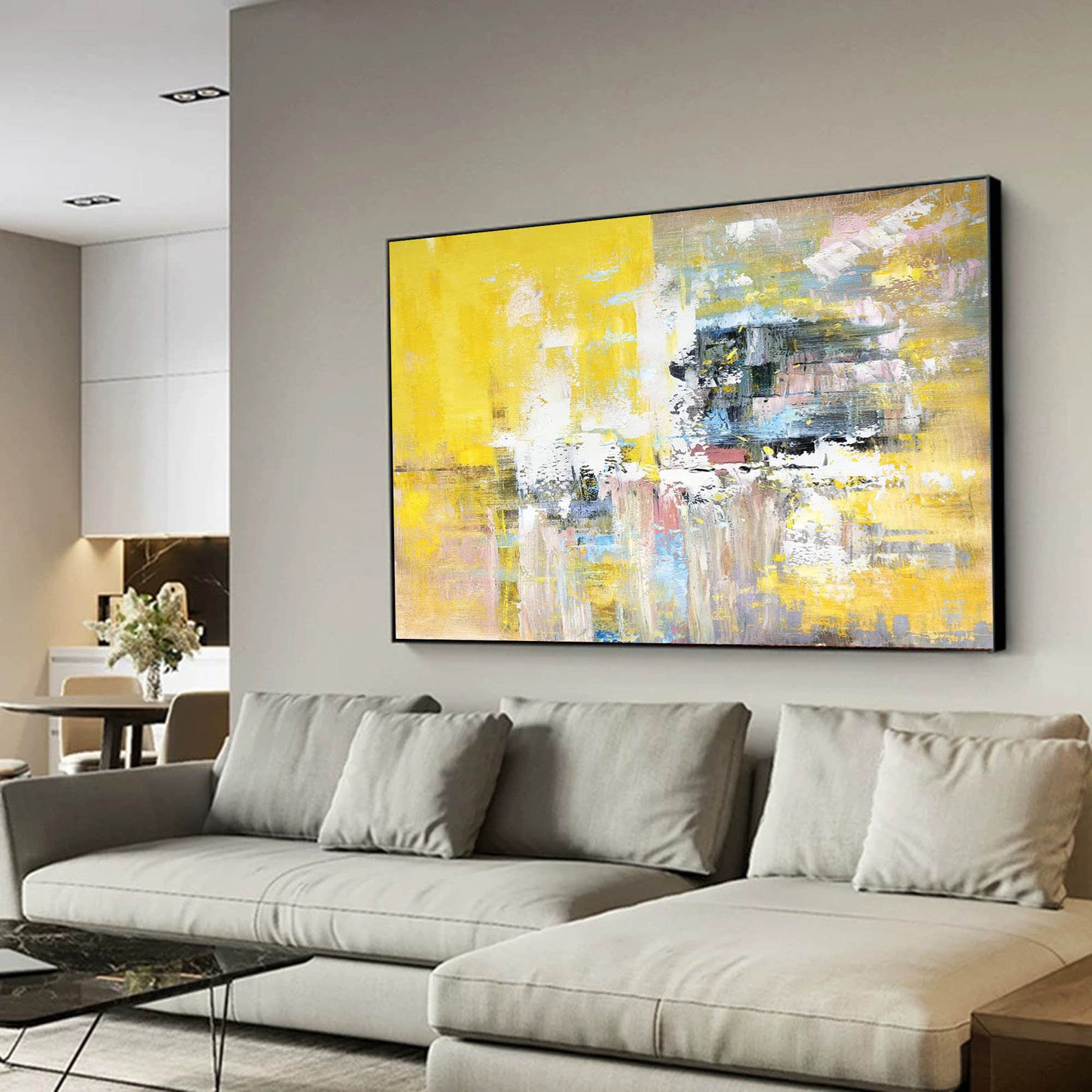Wallpaper #DLjRPpIBJvJKYCmEuM3i33 Oversized Wall Art Canvas Large Abstract Painting on Canvaslarge