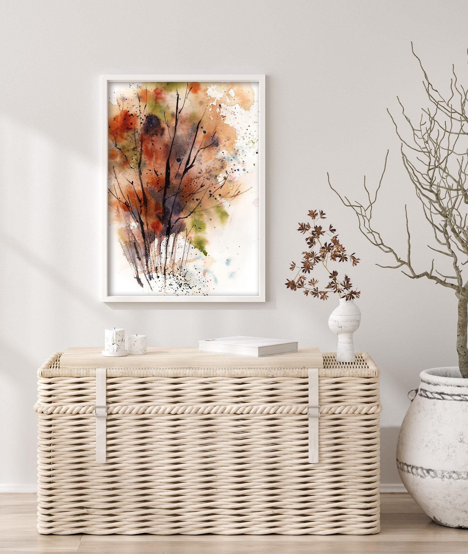 Wallpaper #d2c4EZMBSpphPi3-OPZ1255 Abstract Forest Art Print Abstract Watercolor Print Abstract Etsy