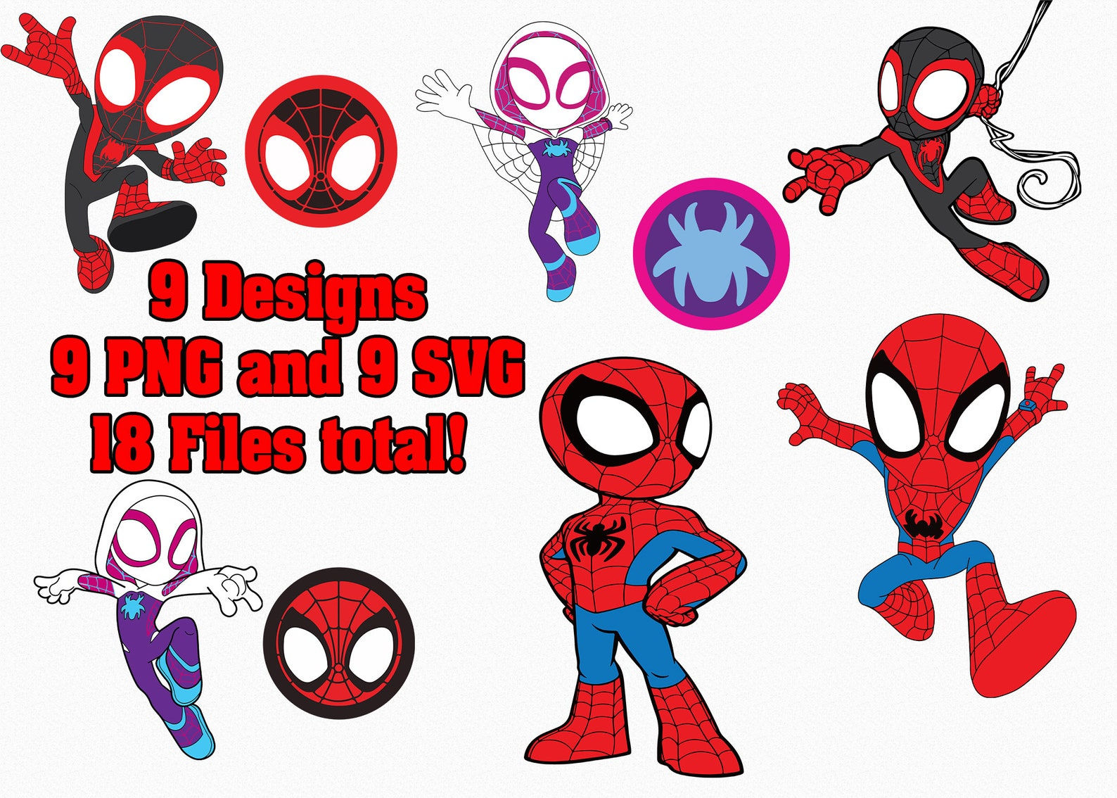 Wallpaper #Ix3SLZMBlOZrFDOkl9Jx60 Spidey and His Amazing Friends Clipart Png Svg Instant Etsy Israel