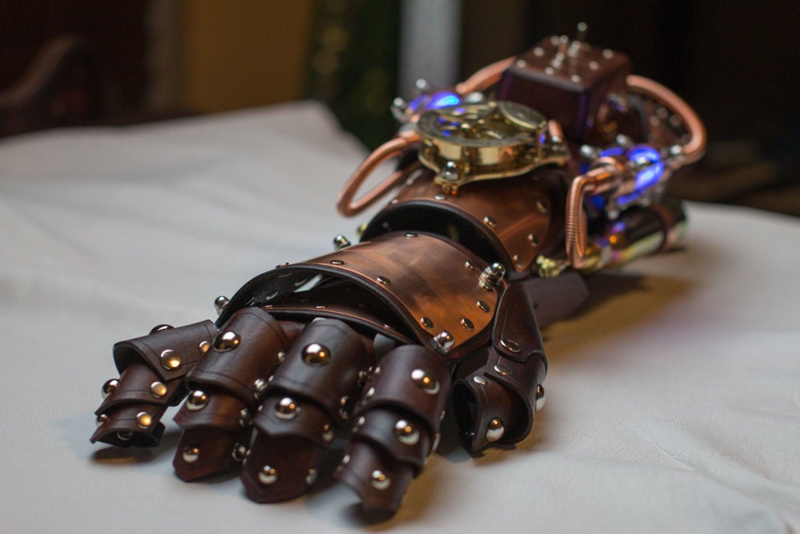Wallpaper #4BkEF48BtGB6xQ78gG7-5 Powered Steampunk Gauntlet Made to Order Etsy
