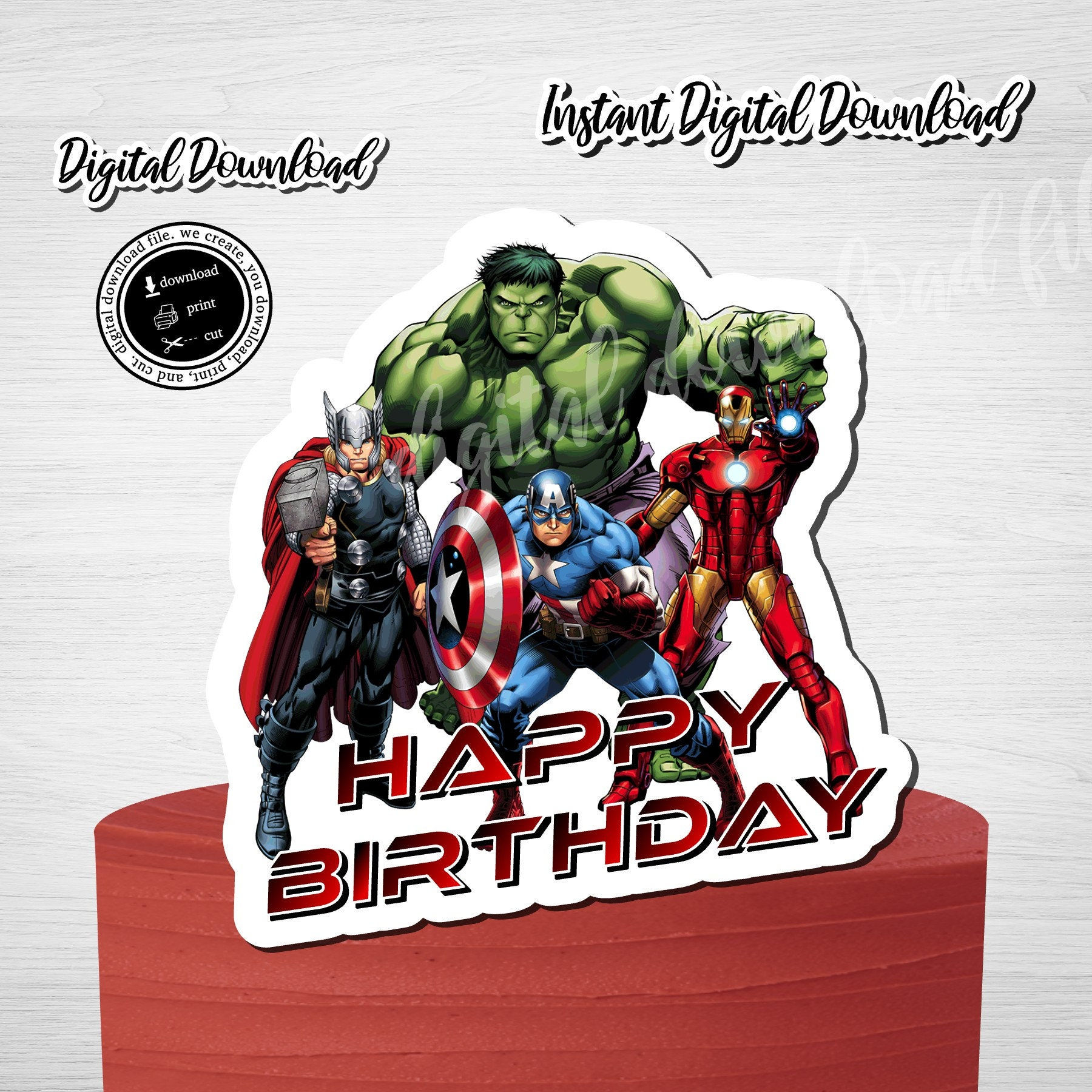 Wallpaper #0DG3NZMB5zzyi_yY0lfv115 Details 85 Avengers Logo Cake Topper Latest Awesomeenglisheduvn