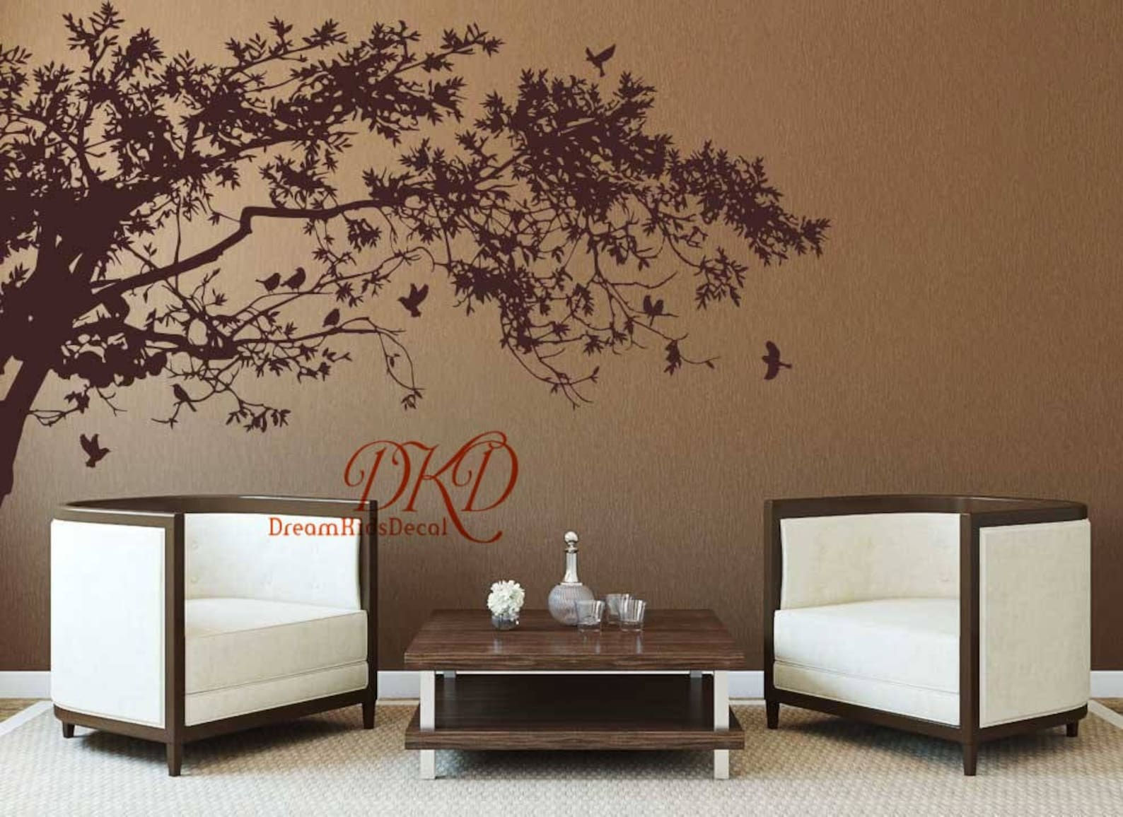 Wallpaper #NmjiIpMBSpphPi3-KzRu80 Wall Decals Tree Branches Wall Mural Top Corner Tree Decal Etsy