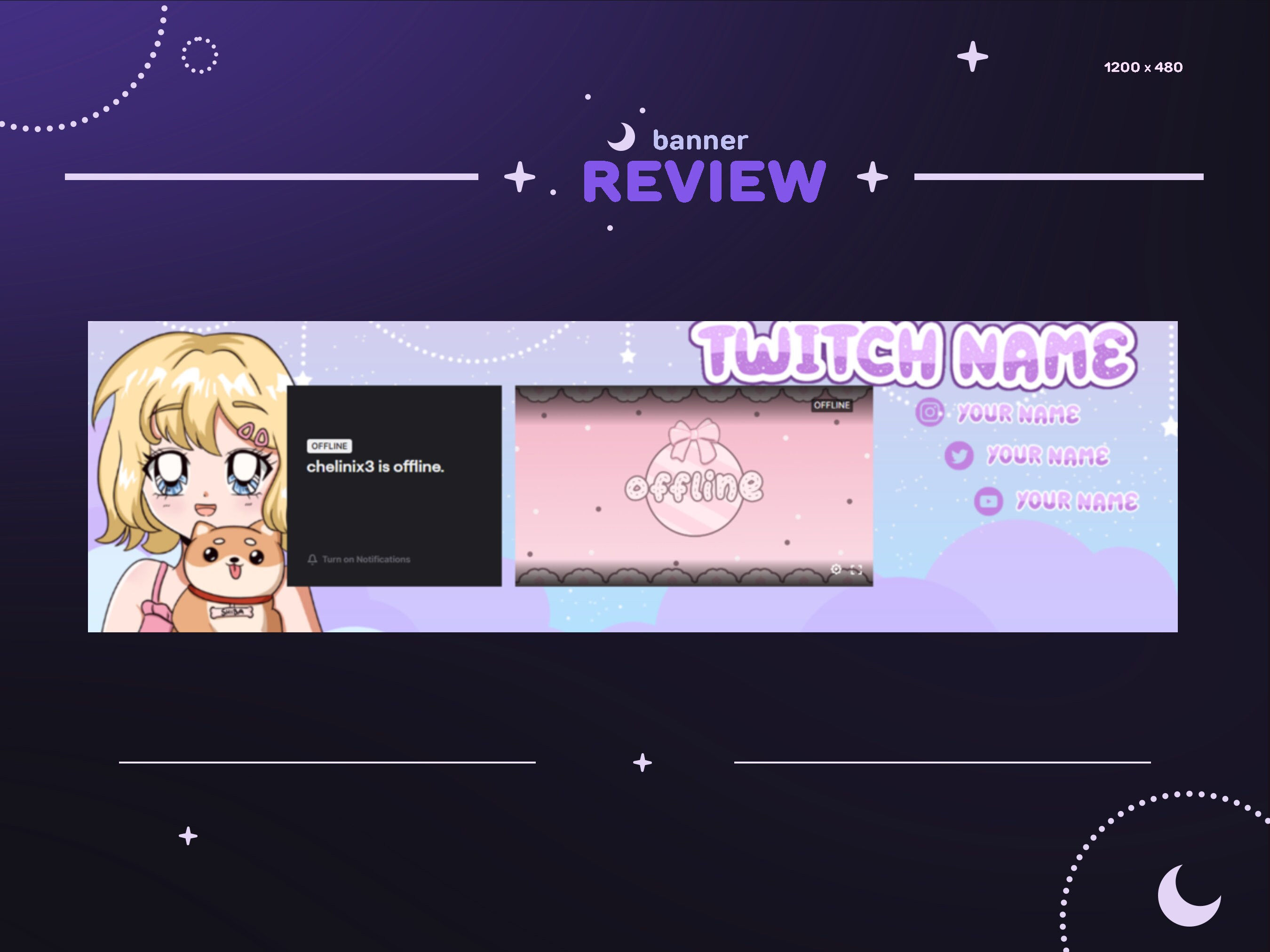 Wallpaper #5RpEUpMB1yWOL4qgA4I1298 Custom 90s Anime Twitch Banner Custom Twitch Etsy