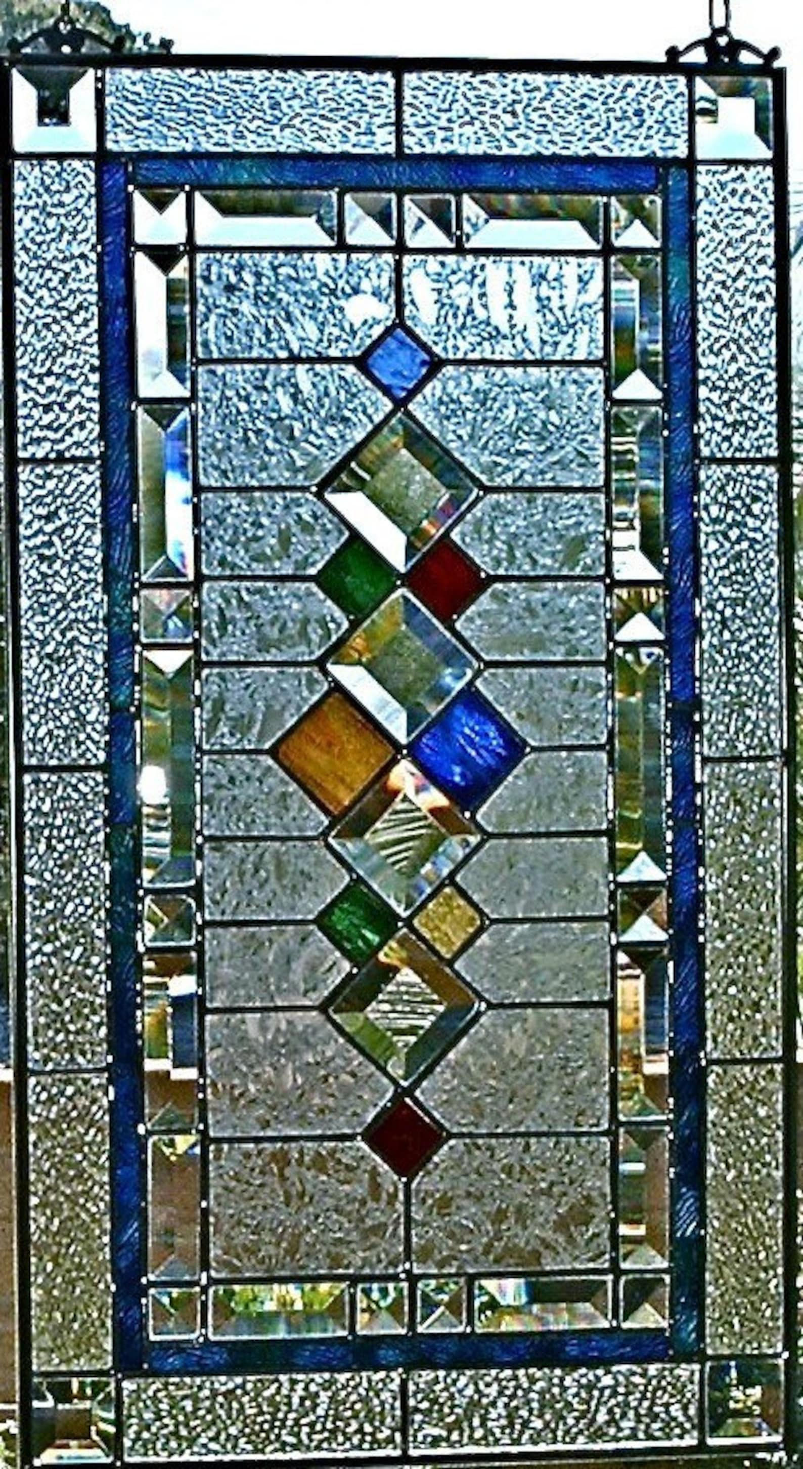 Wallpaper #5be1b Diy Stained Glass on Old Window Pane with Design Masters Tint It