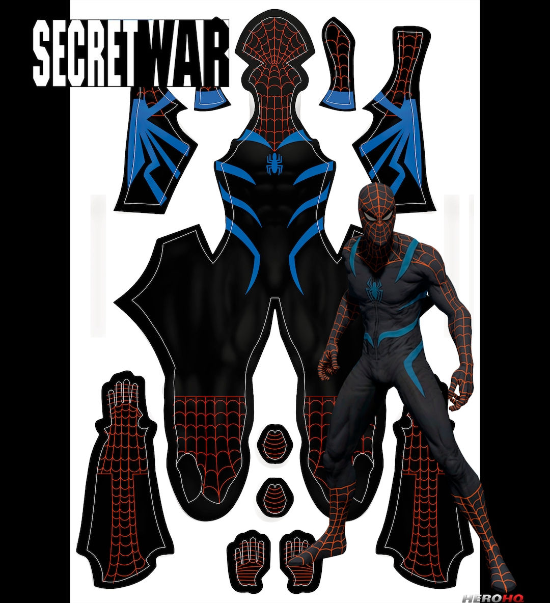 Wallpaper #ed4d8 Spider Man Marvel Heroes Complete Costume List