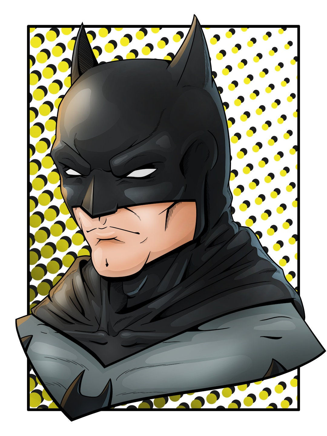Wallpaper #4HTBz44B_8f4nGFaB3RC44 Batman Art Print Etsy
