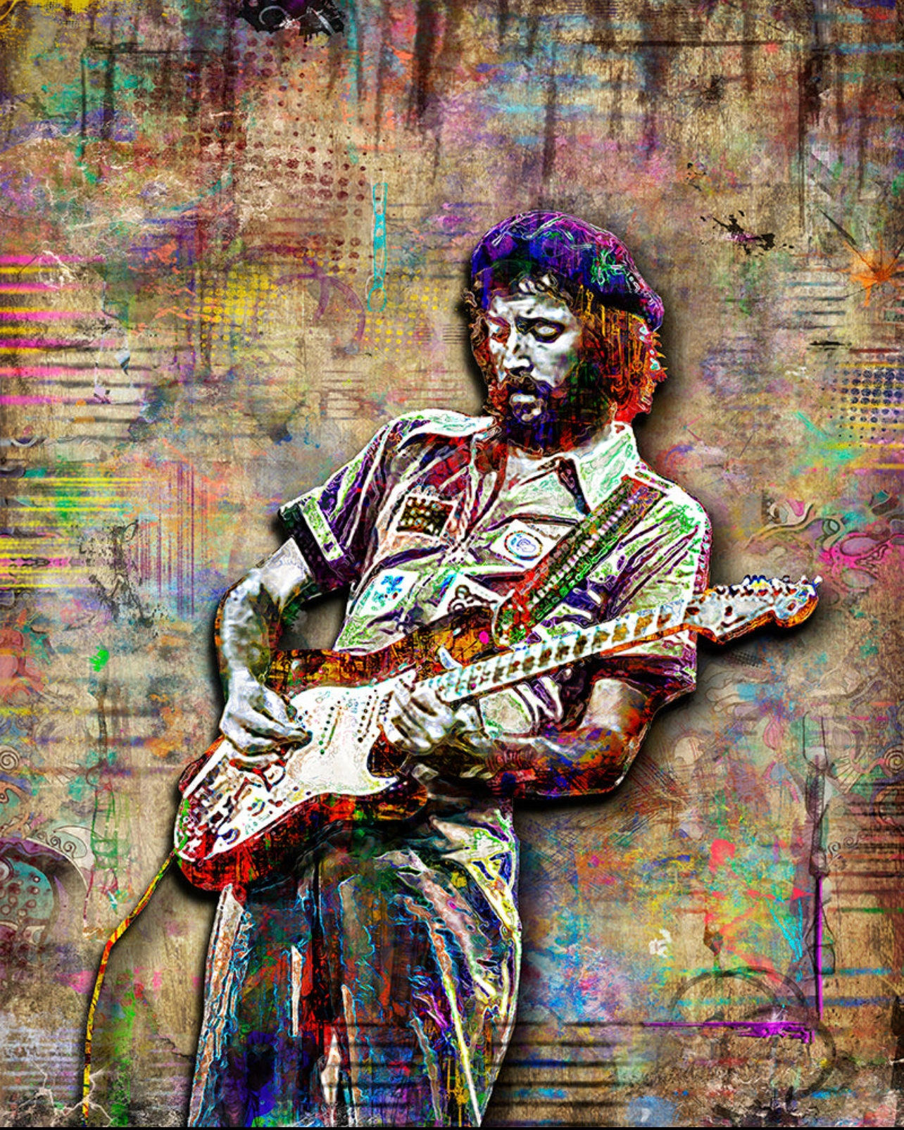 Wallpaper #SmjnHpMBSpphPi3-mCpj311 Eric Clapton Poster Eric Clapton Art Eric Clapton Artwork Etsy Australia