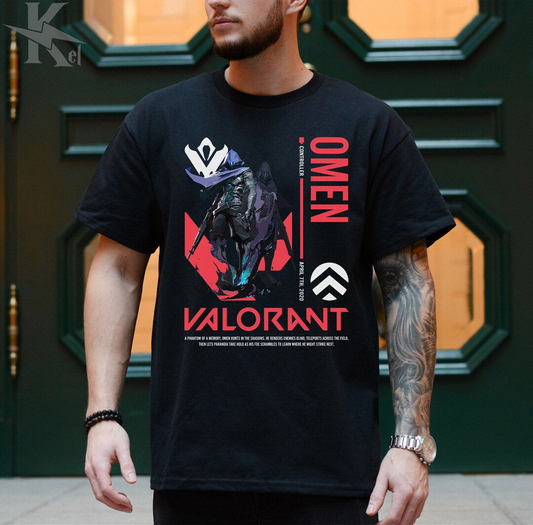 Wallpaper #WSZ4mZcBNyflpn9rmYj819 Comfort Colors Omen Valorant Tshirt Valorant Omen Shirt Omen