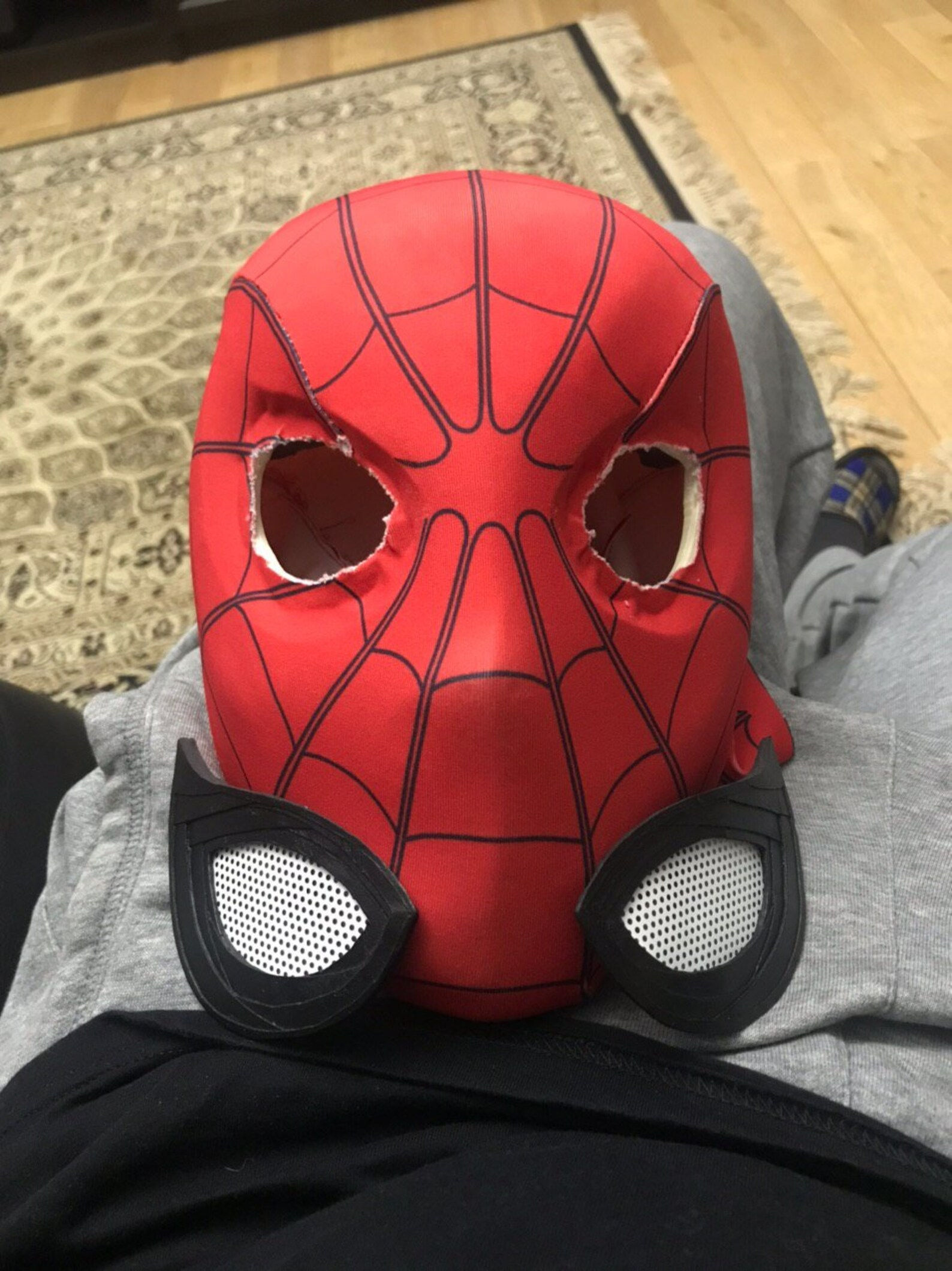 Wallpaper #GBlOH48BtGB6xQ784HuM8 Spider Man Homecoming Mask with Face Shell Etsy