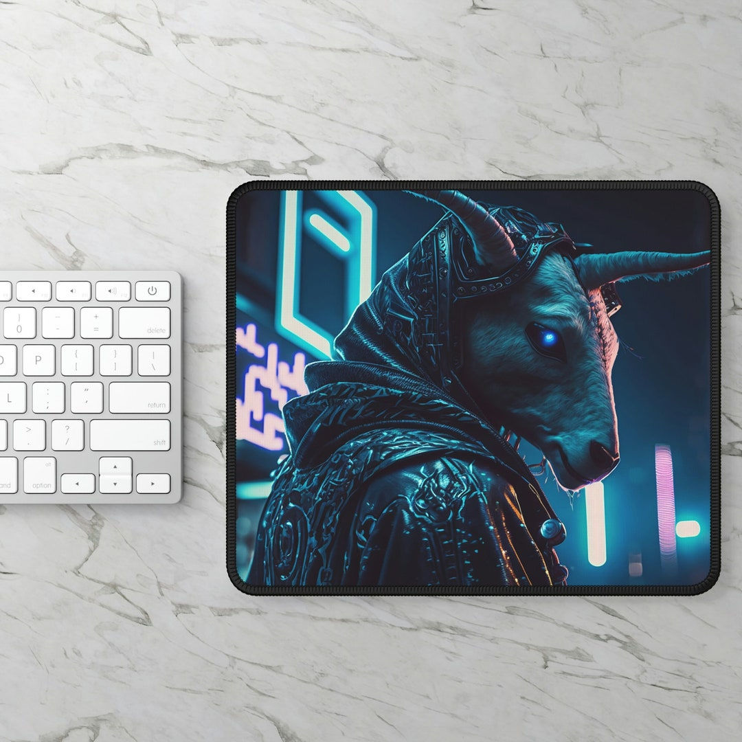 Wallpaper #jKeiMpMBlSzal8H1ONuh162 Cyberpunk Goat Cyberpunk Mousepad Cyberpunk Mouse Pad Etsy