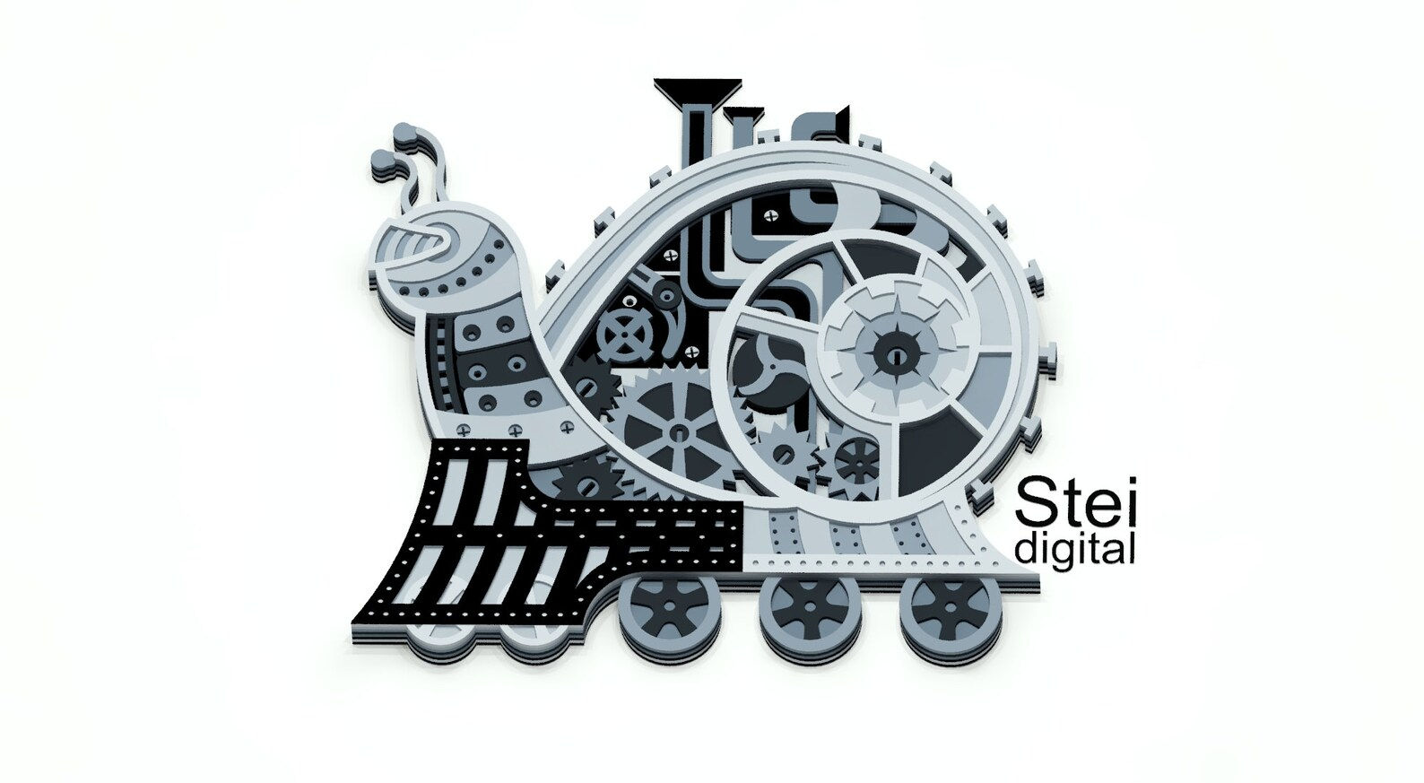 Wallpaper #7DE0NZMB5zzyi_yYk1WD95 3D Steampunk Snail Svg Dxf Cut Files 3D Layered Snail Svg Etsy