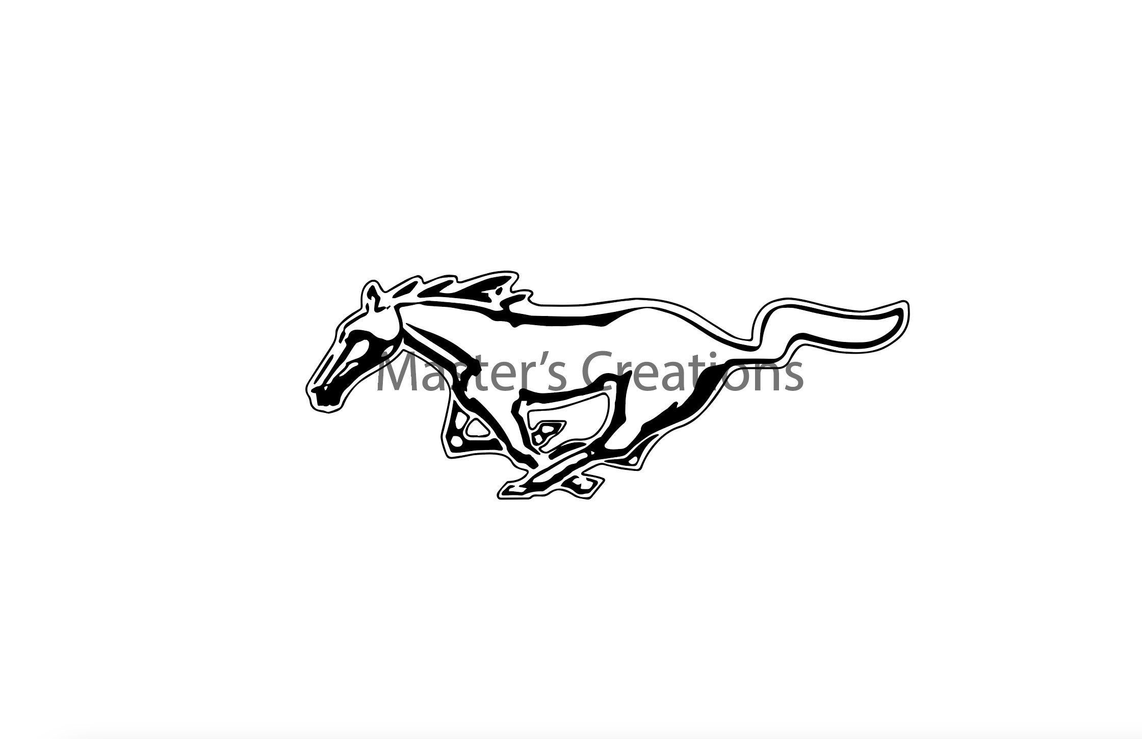 Wallpaper #KGgAFpMBSpphPi3-AwrM198 Mustang Logo V2 Svg Pdf File Etsy