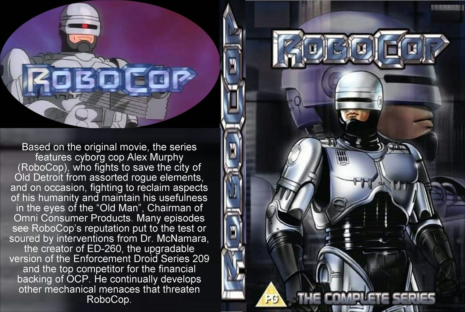 Wallpaper #a3428 Robocop the Complete 1994 TV Series Blu Ray Woocommerce Price