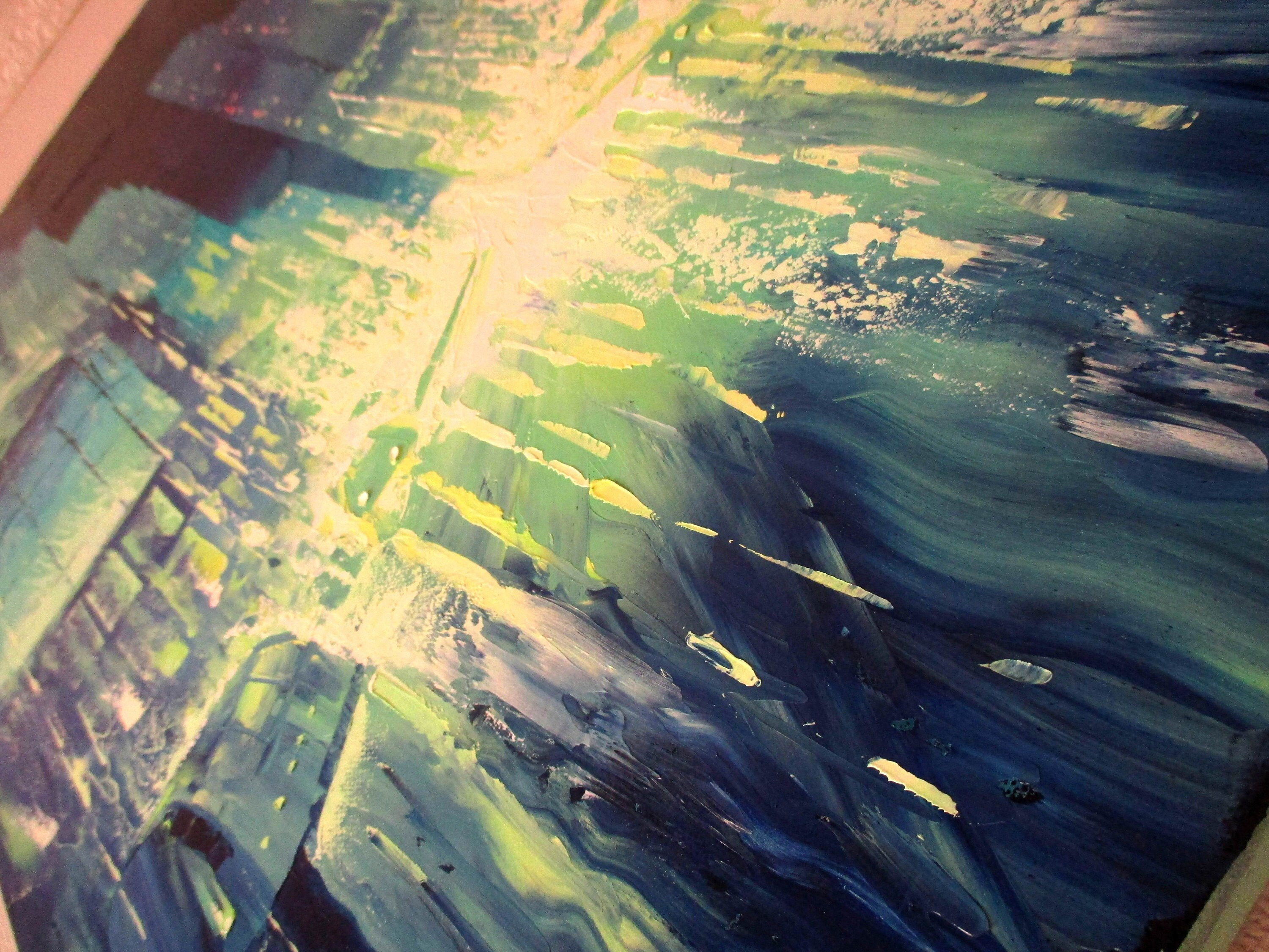 Wallpaper #TzGVNZMB5zzyi_yYJ1cv311 Cyberpunk Art Original Oil Painting on Canvas Art Vaporwave Etsy