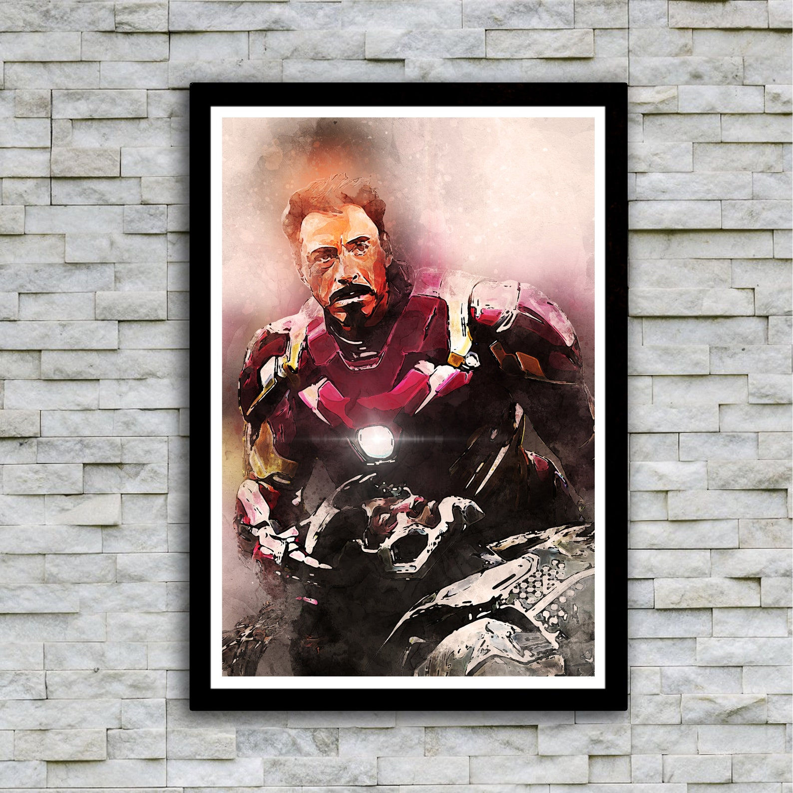 Wallpaper #N6WdOJMBVBiSkHCaNI6L42 Tony Stark Poster Marvel Iron Man Poster Avengers Marvel Civil Etsy