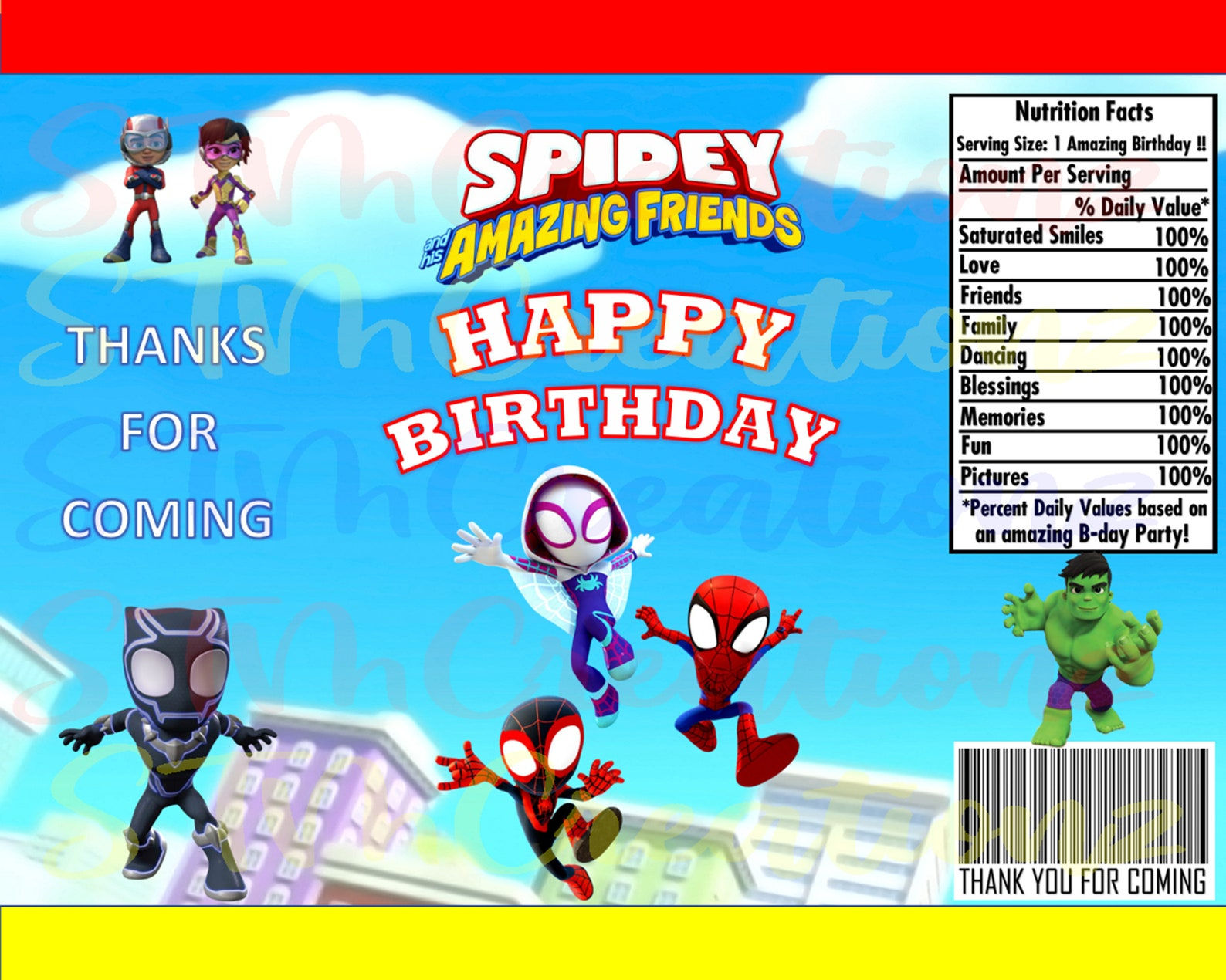 Wallpaper #xfSCOpMBKFX8bn3rw3gp295 Spidey Chip Bag Spidey and His Amazing Friends Spidey Birthday Instant