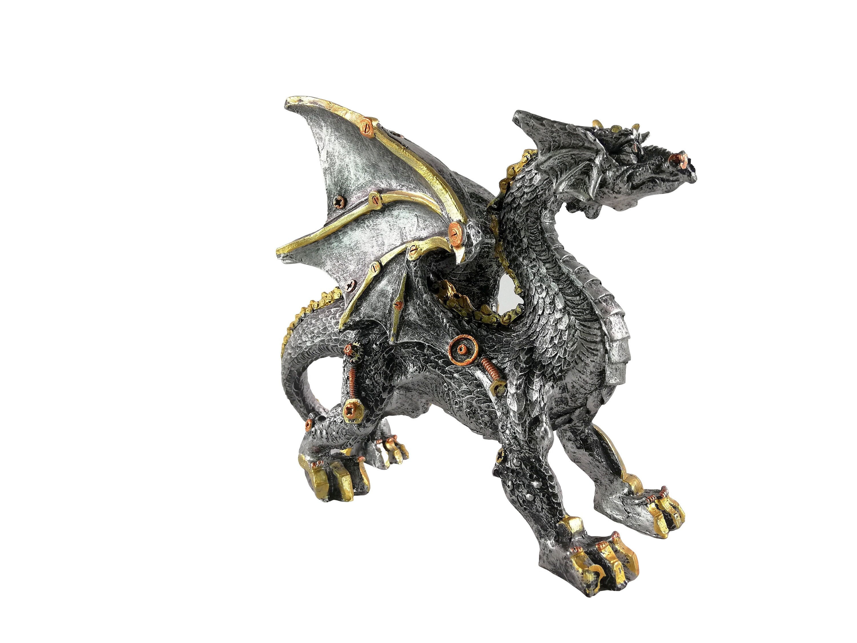 Wallpaper #MGh_F5MBSpphPi3-Ow_u410 Dragon Sculpture Steampunk Fantasy