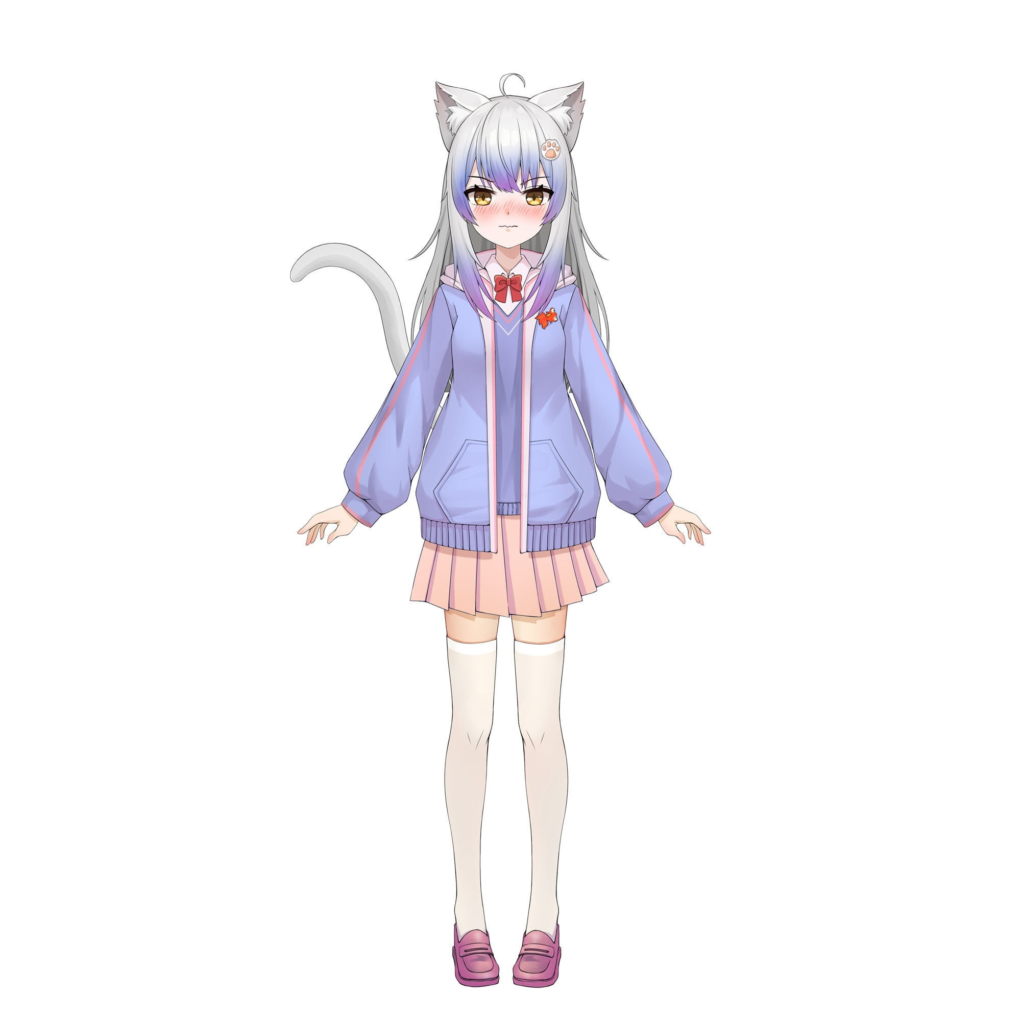 Wallpaper #82bd5 Customizable Cat Vtuber Model Multiple Cat Breeds Emotions Assets