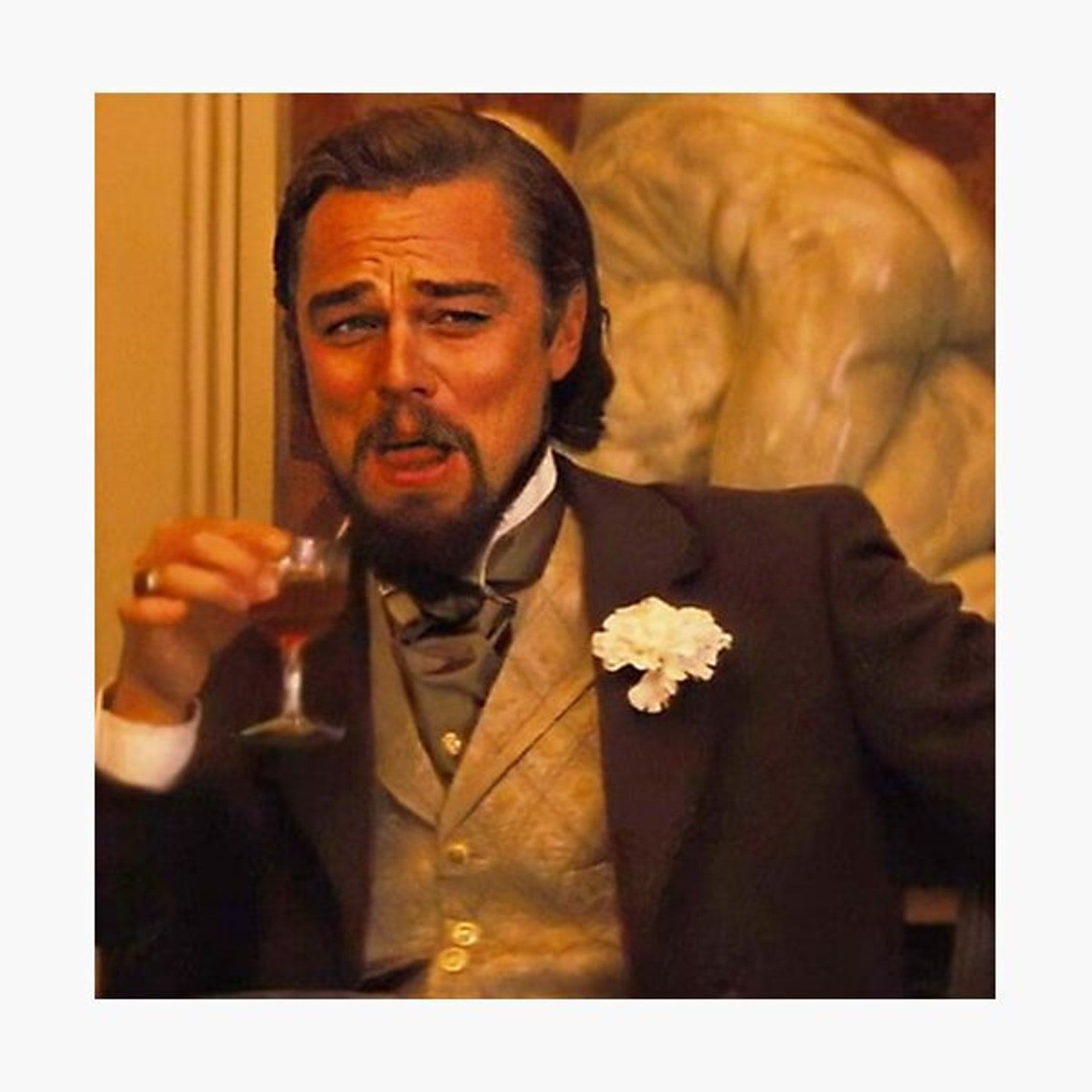 Wallpaper #1GfT6JIBSpphPi3-ZD6Q117 Meme Magnet Leonardo Dicaprio Django Meme Refrigerador Magnet Etsy